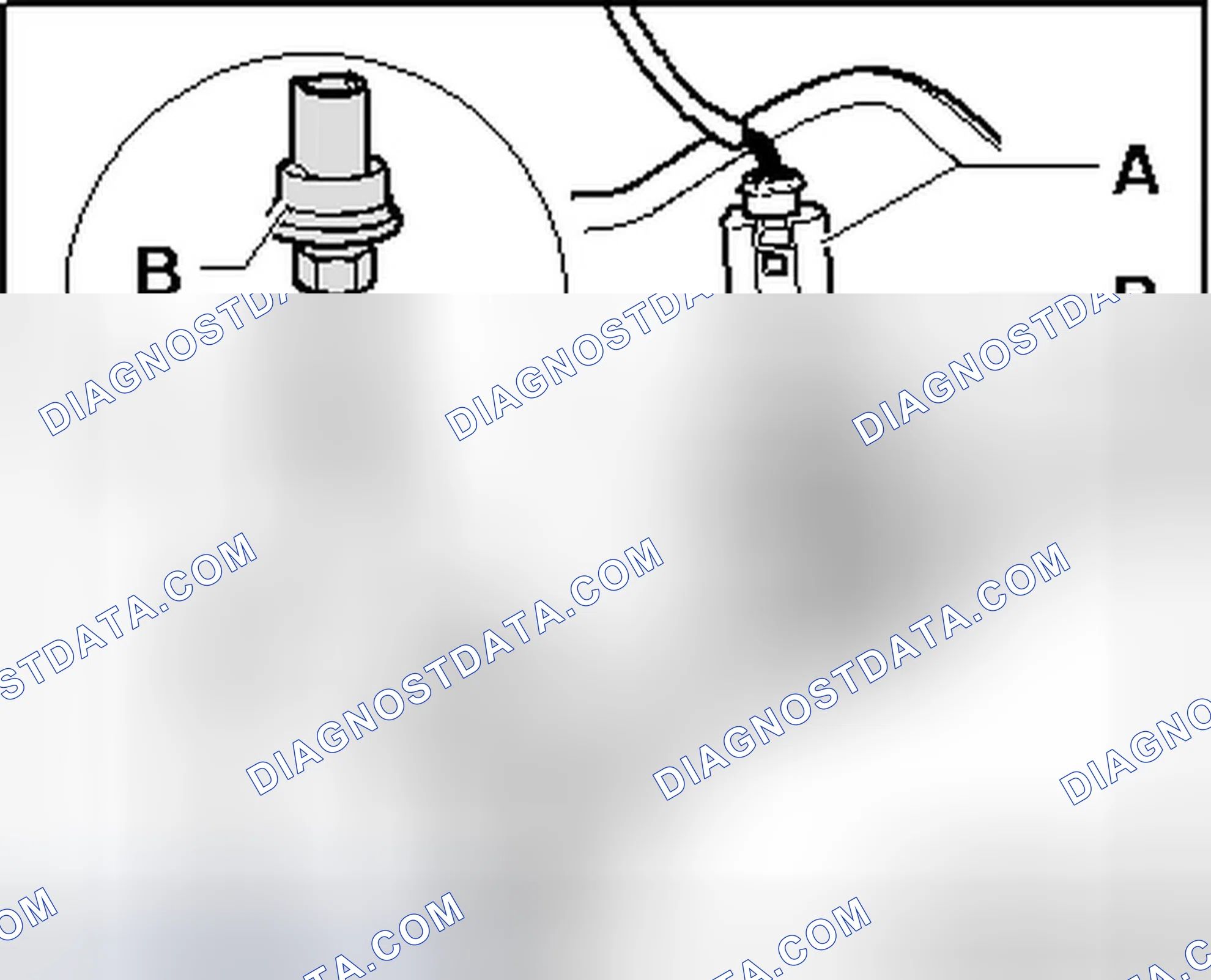 Scheme 33: HIGH PRESSURE SENSOR G65, CHECKING PRESSURE SIGNAL