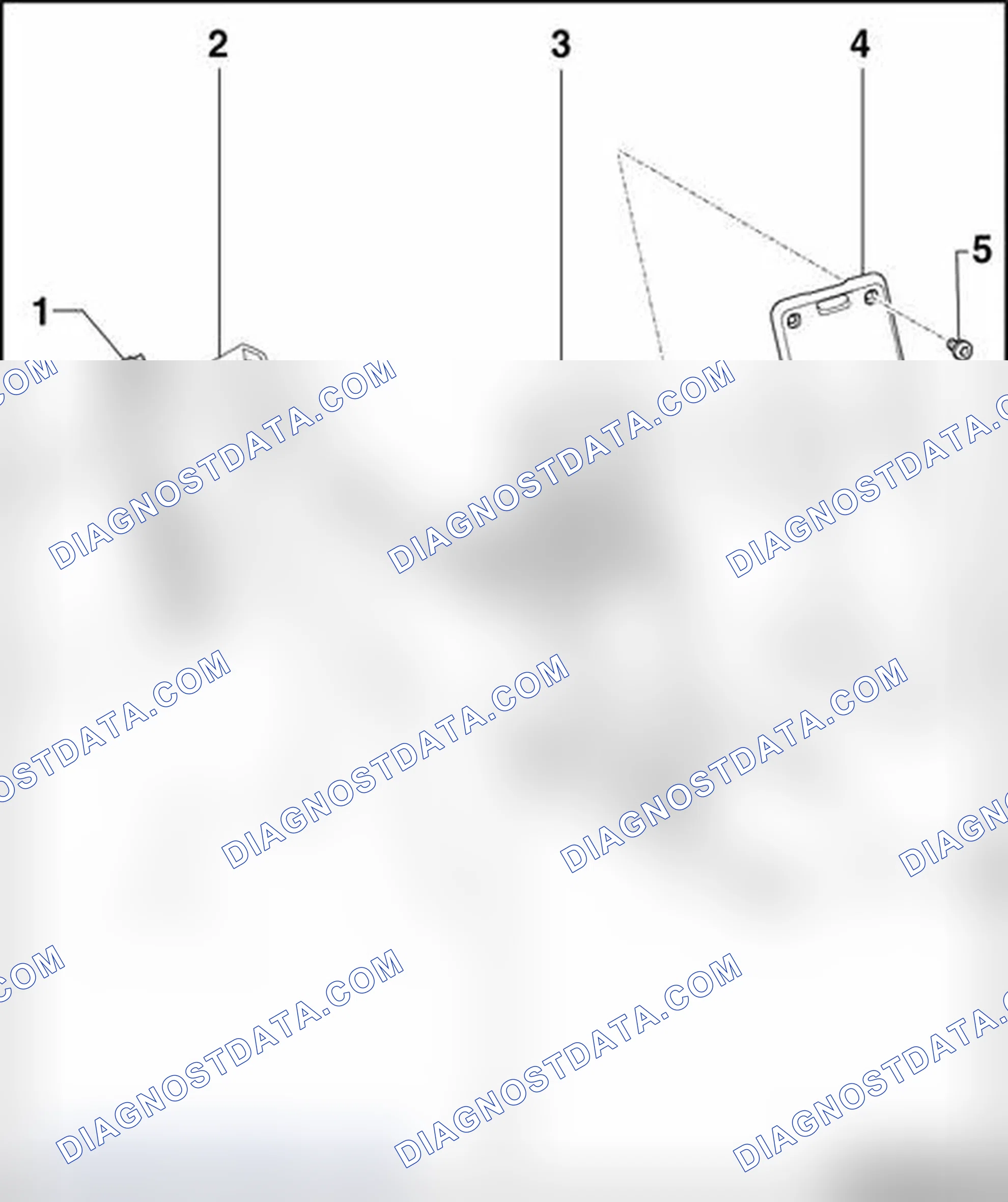 Scheme 85: Telephone Baseplate R126 on instrument panel