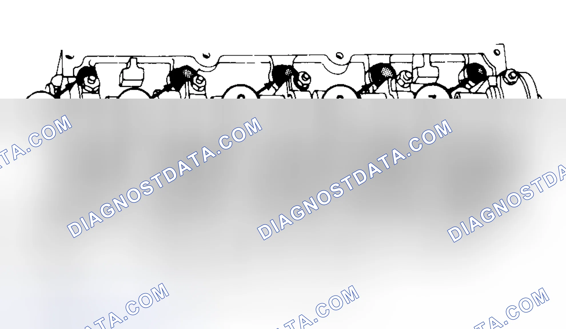 Scheme 7: Typical Cylinder Head Tightening or Loosening Sequence