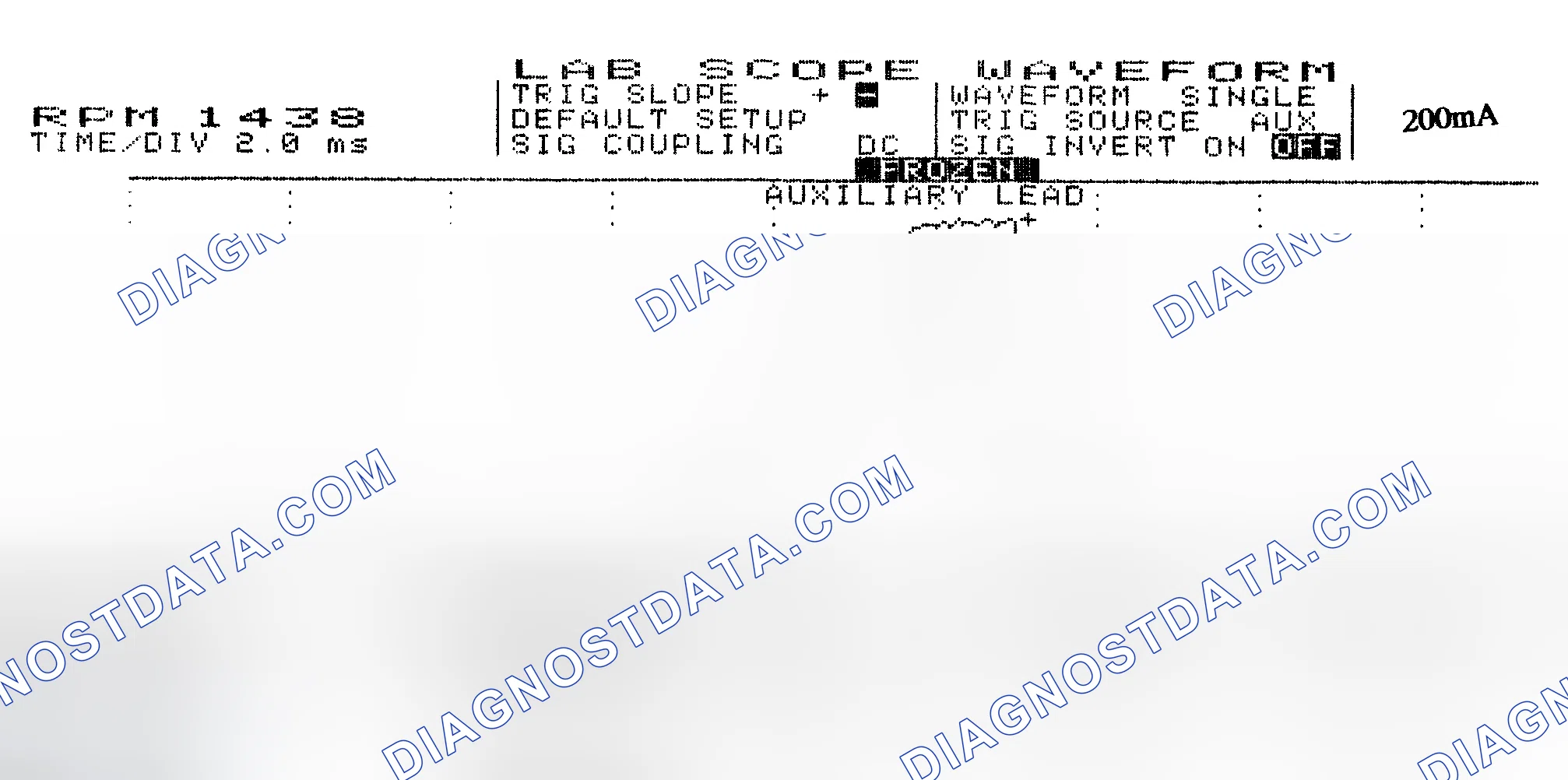 Scheme 15: Single Injector w/Normal Current Flow - Current Pattern