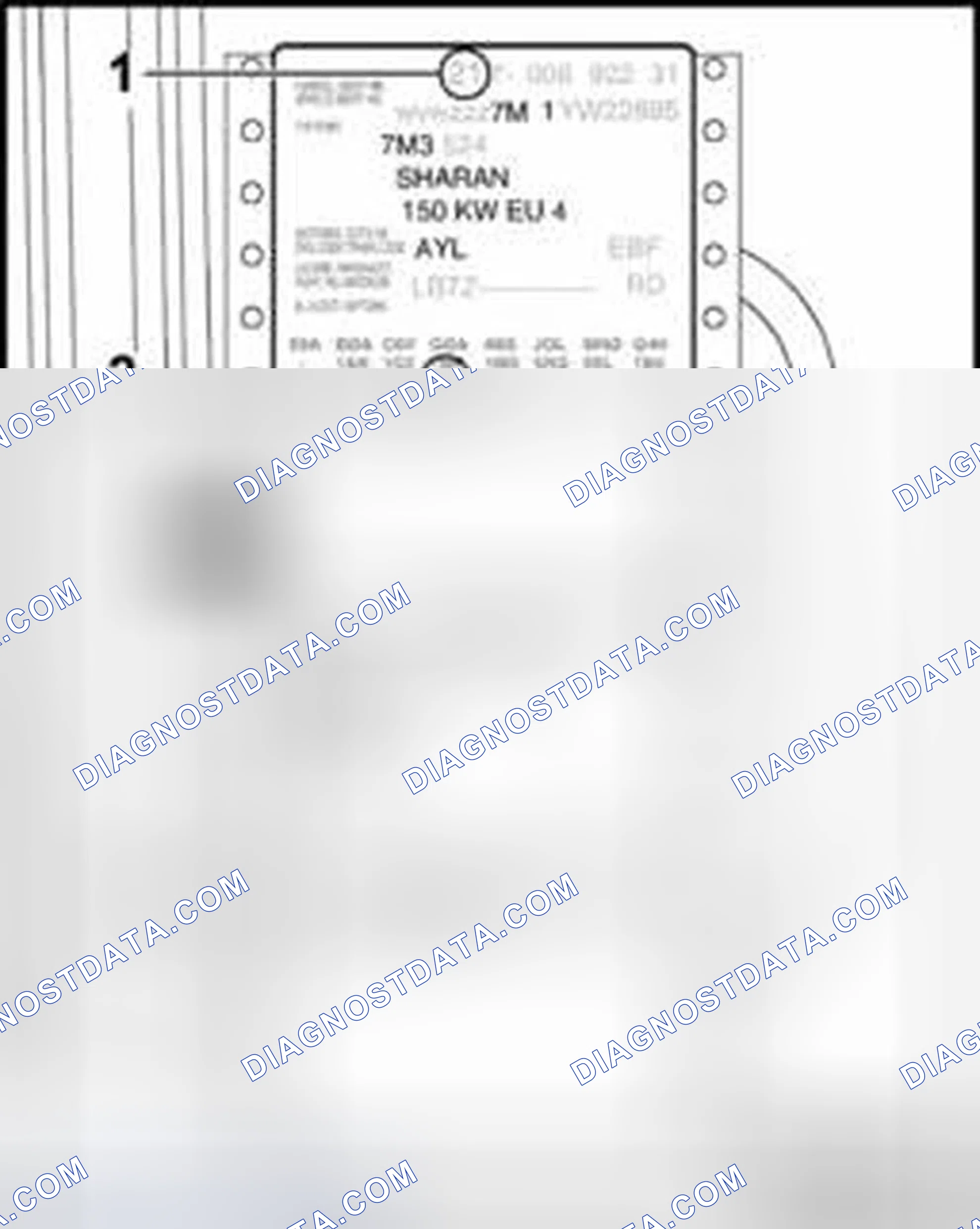 Scheme 38: Sticker "Data sticker"