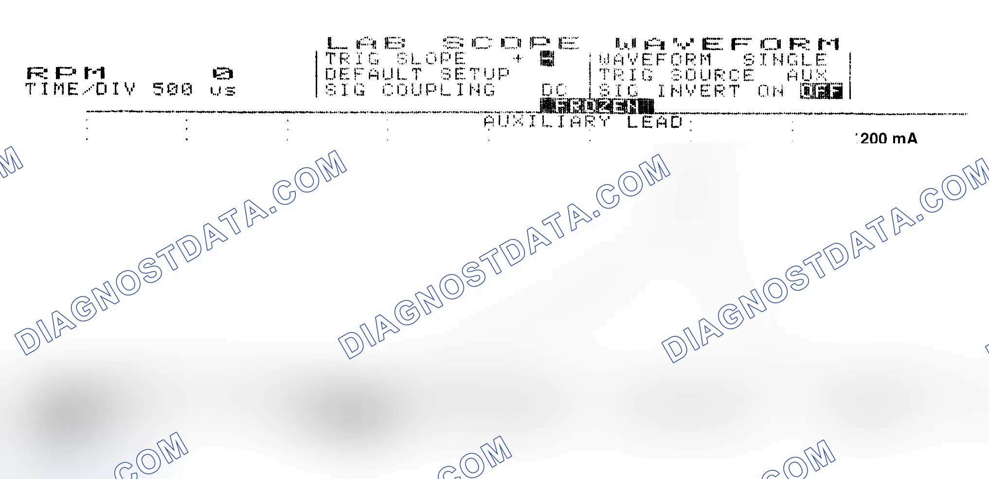 Scheme 17: Single Injector w/Normal Current Flow - Current Pattern
