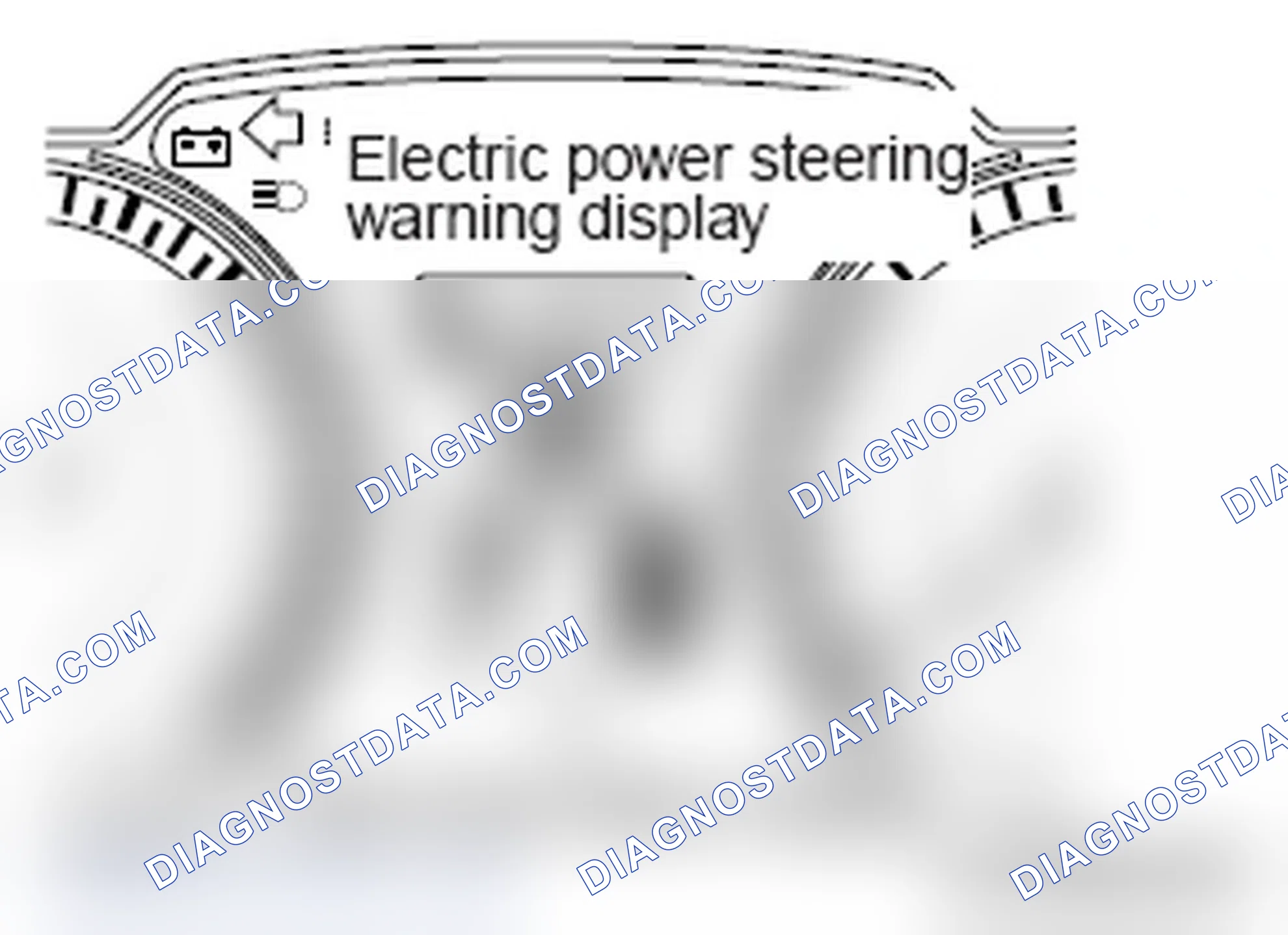 Scheme 10: CHECK OF ELECTRIC POWER STEERING WARNING DISPLAY