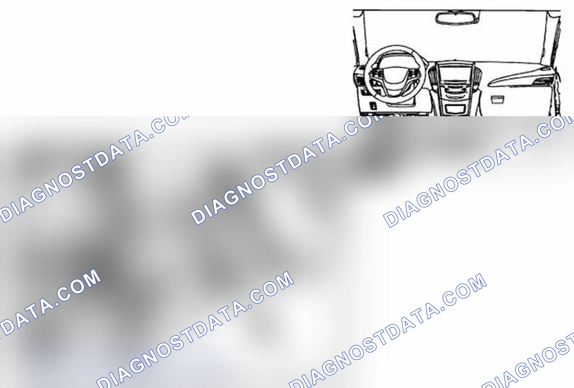 Scheme 100: Duct Air Temperature Sensor Replacement - Lower Left Side