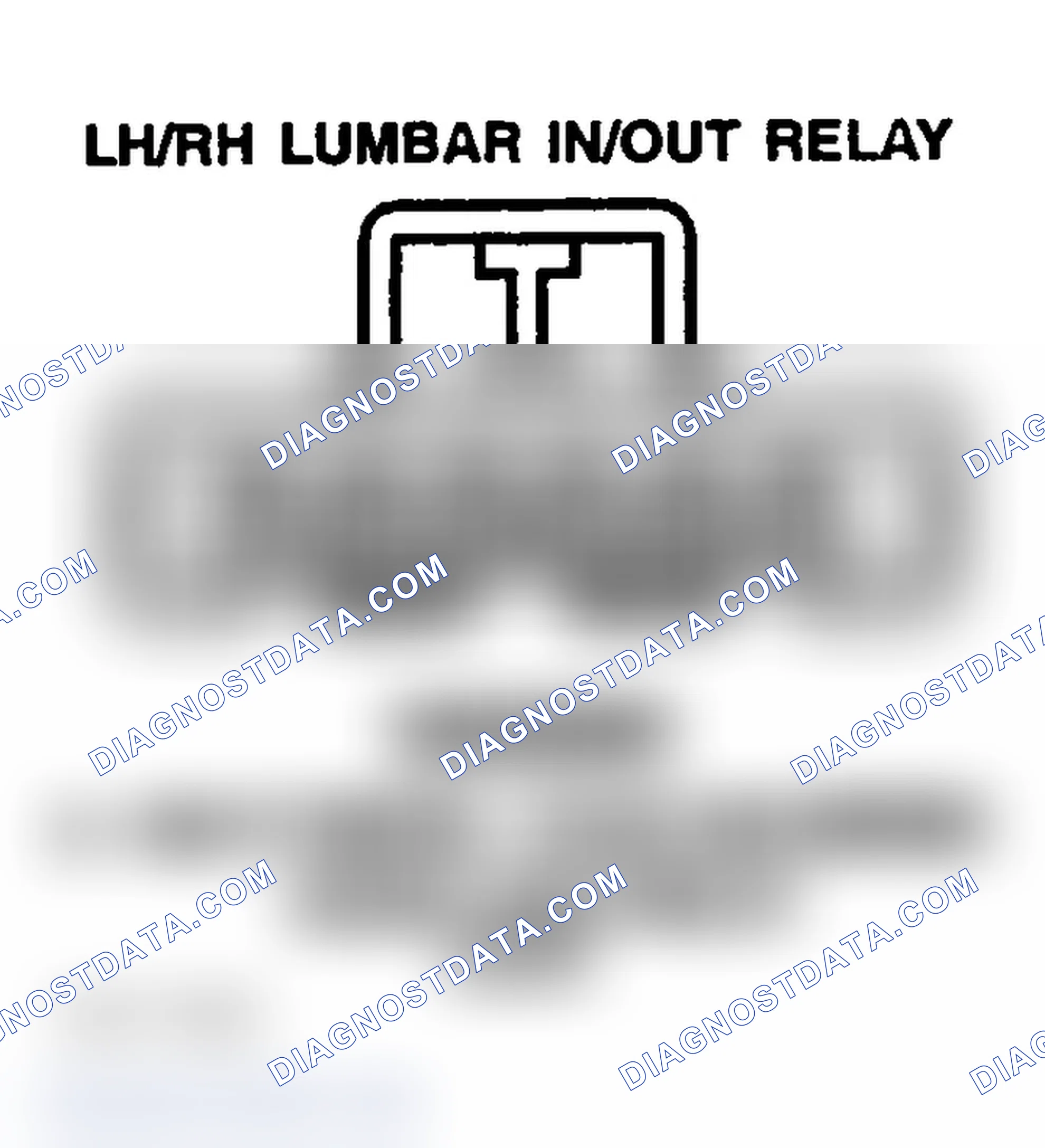 Scheme 160: LUMBAR IN/OUT RELAY - LEFT & RIGHT-HAND