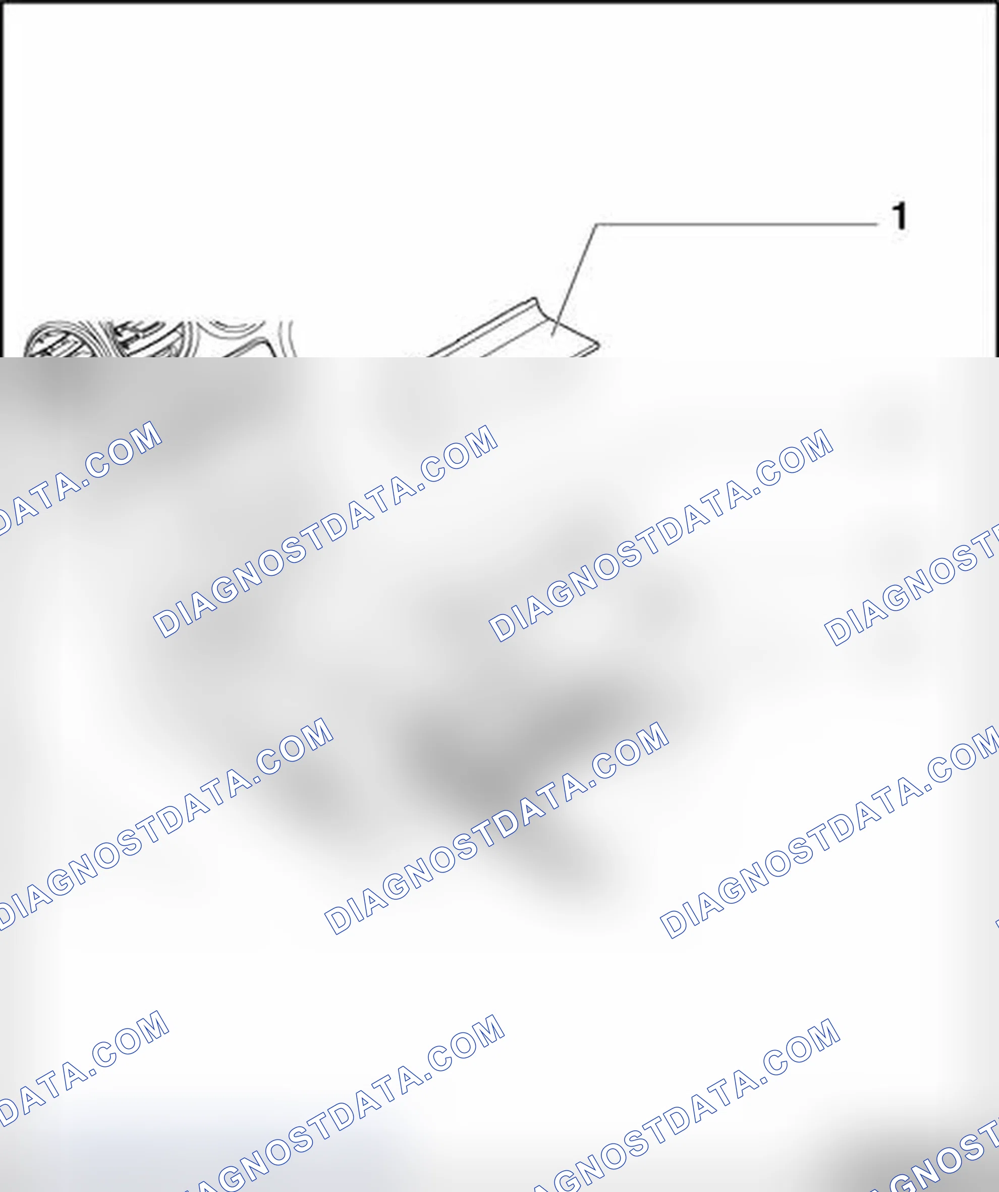 Scheme 35: Front ashtray, assembly overview