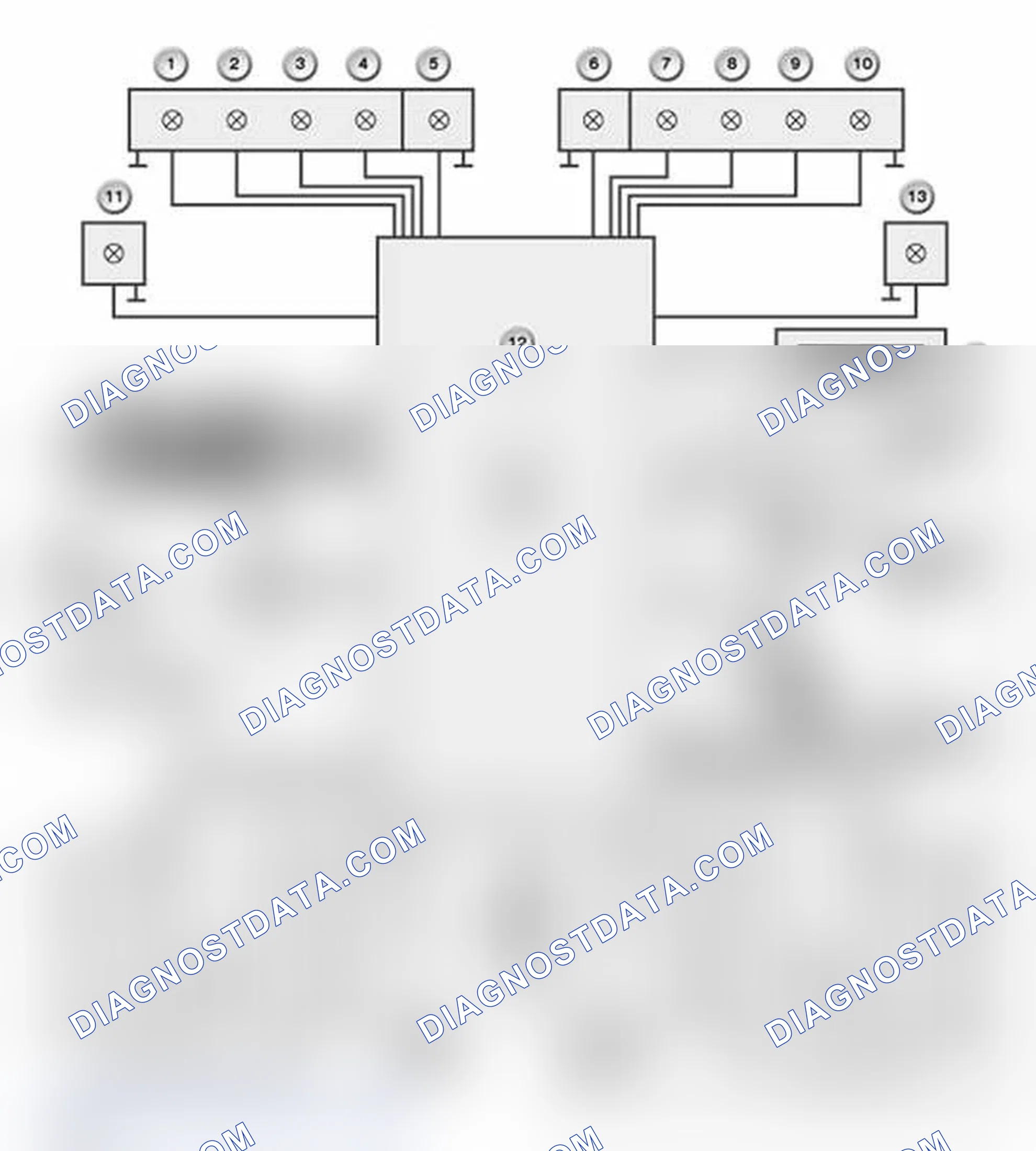 Scheme 67: Overview Of Footwell Module And Lighting
