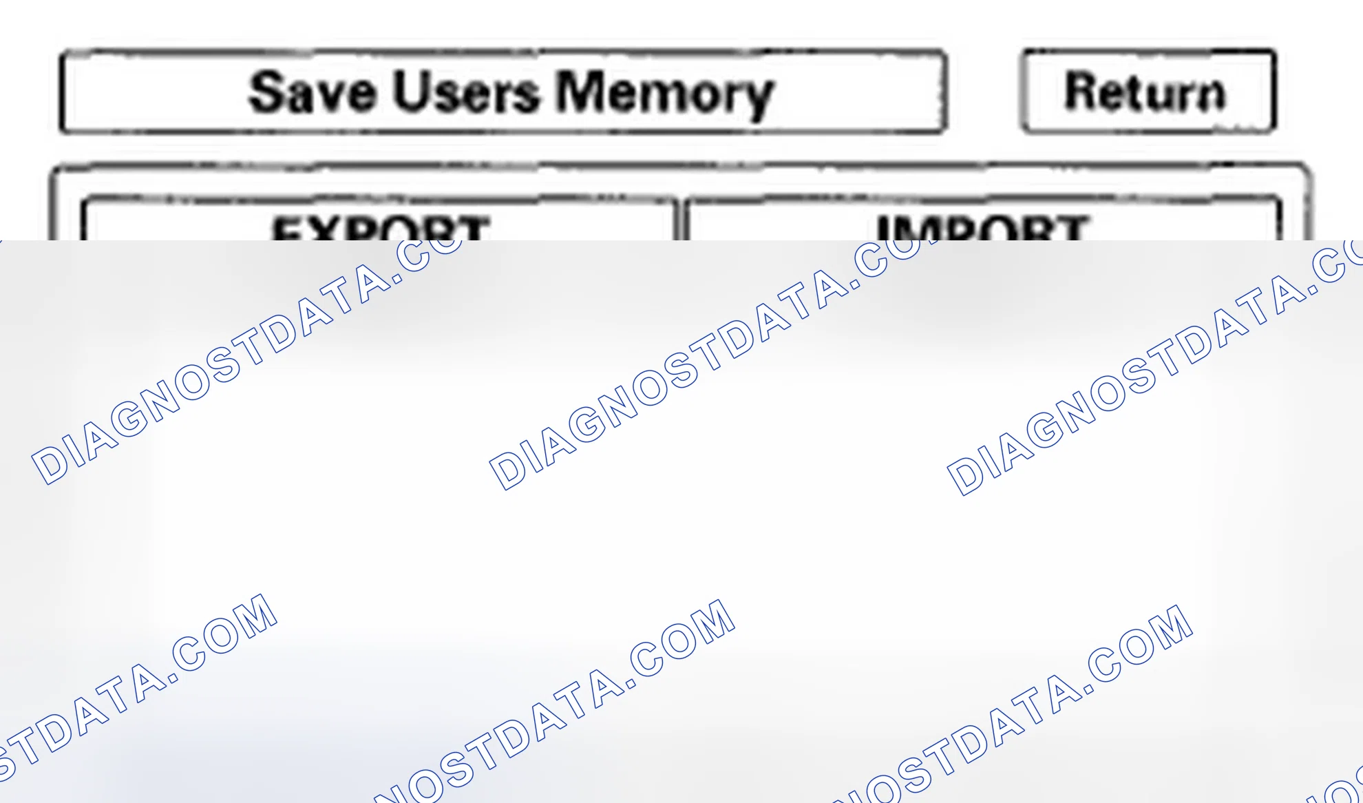 Scheme 97: Save Users Memory '07-08 models