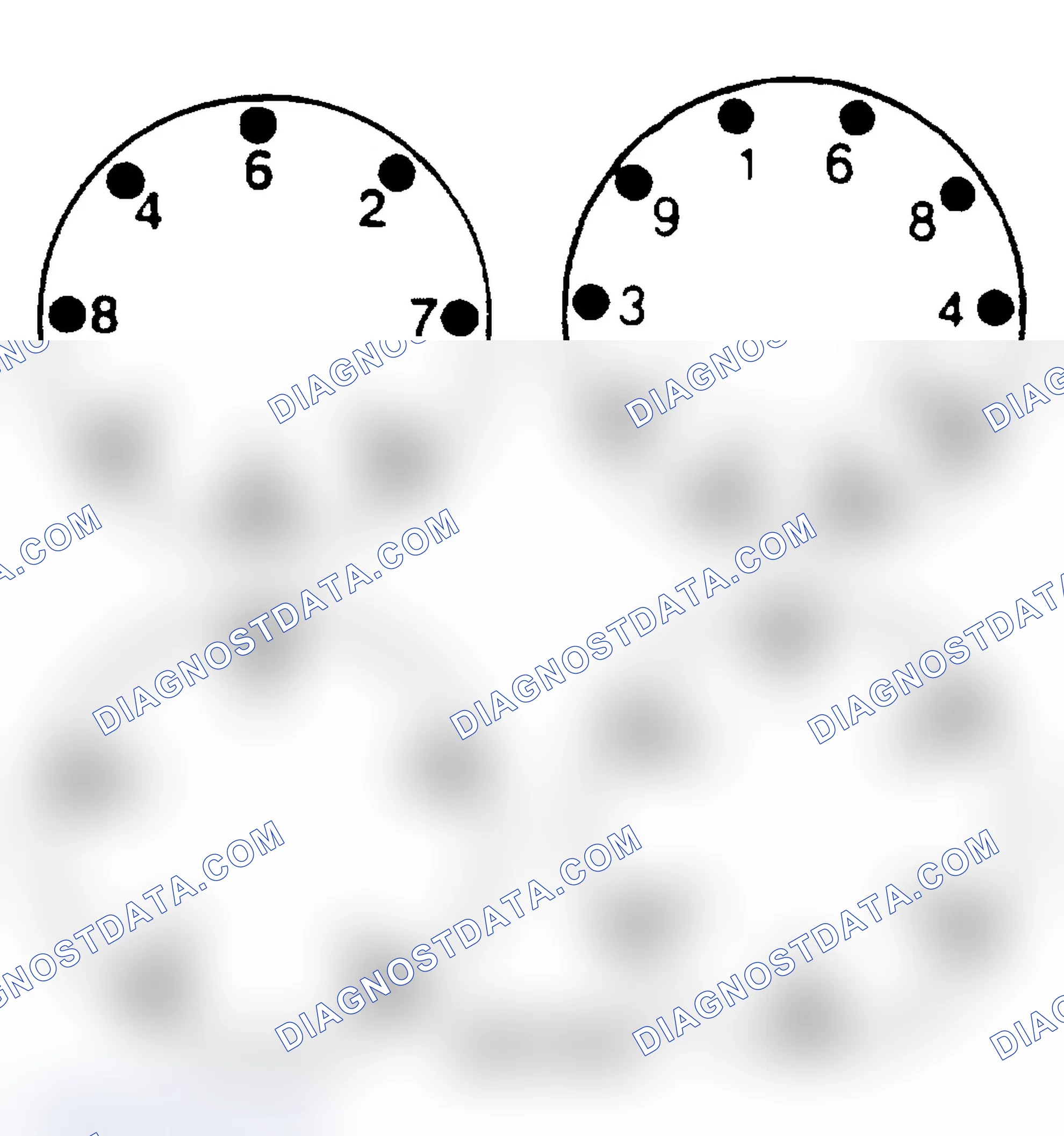 Scheme 23: LUG NUT TIGHTENING PATTERNS