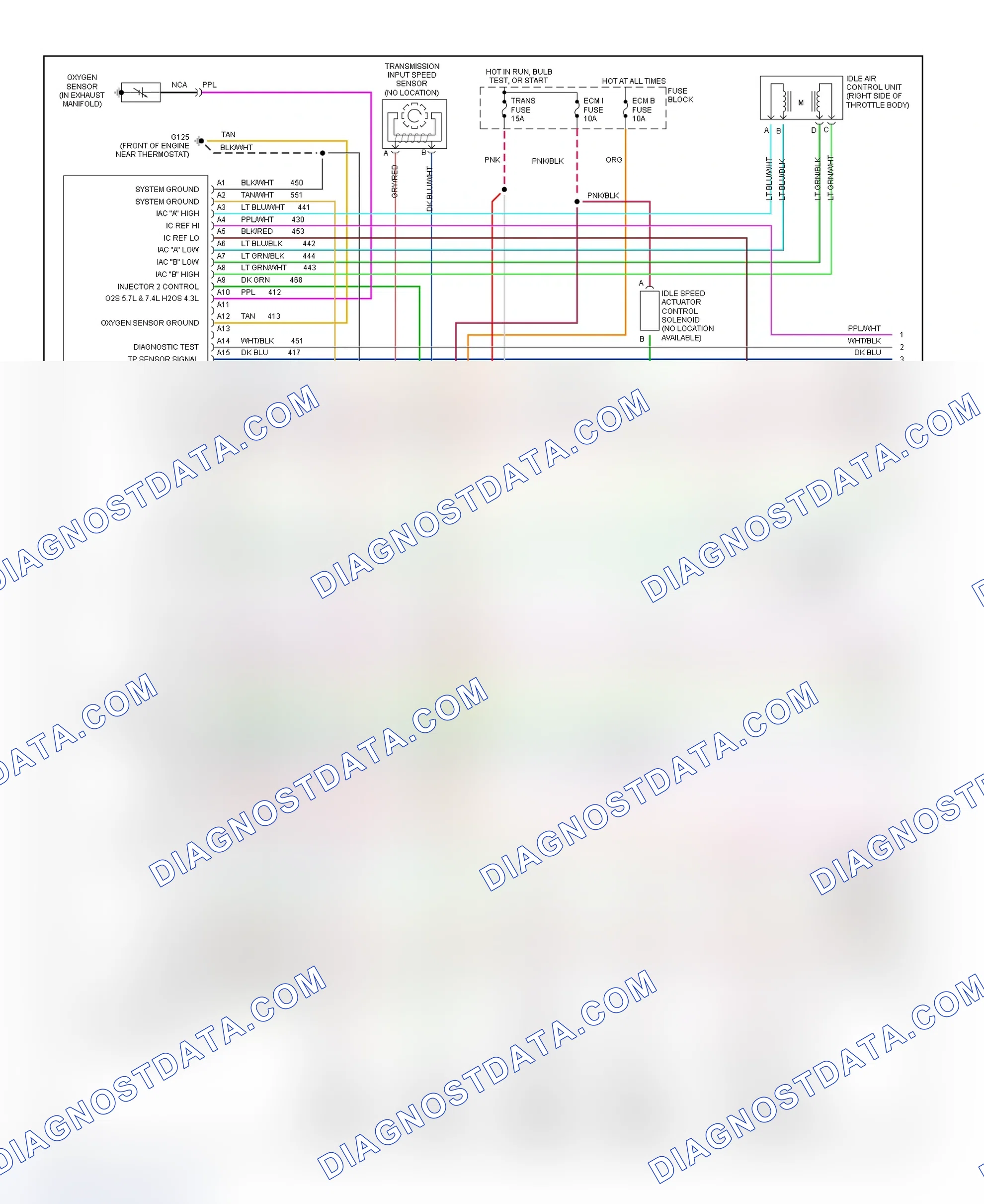 Scheme 26: Wiring Diagram (Van - 4.3L With 4L80-E - 1 Of 3)
