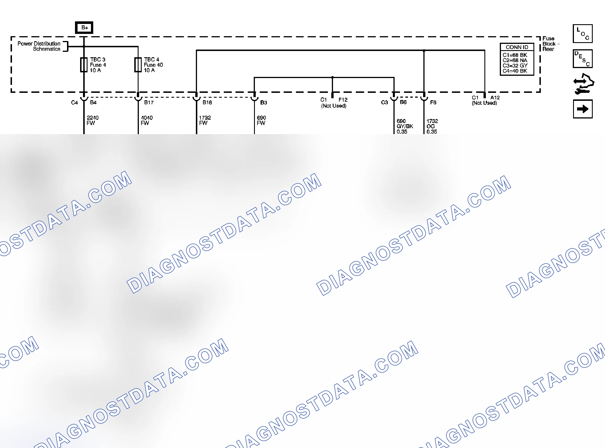 Scheme 14: Interior Lights Schematics