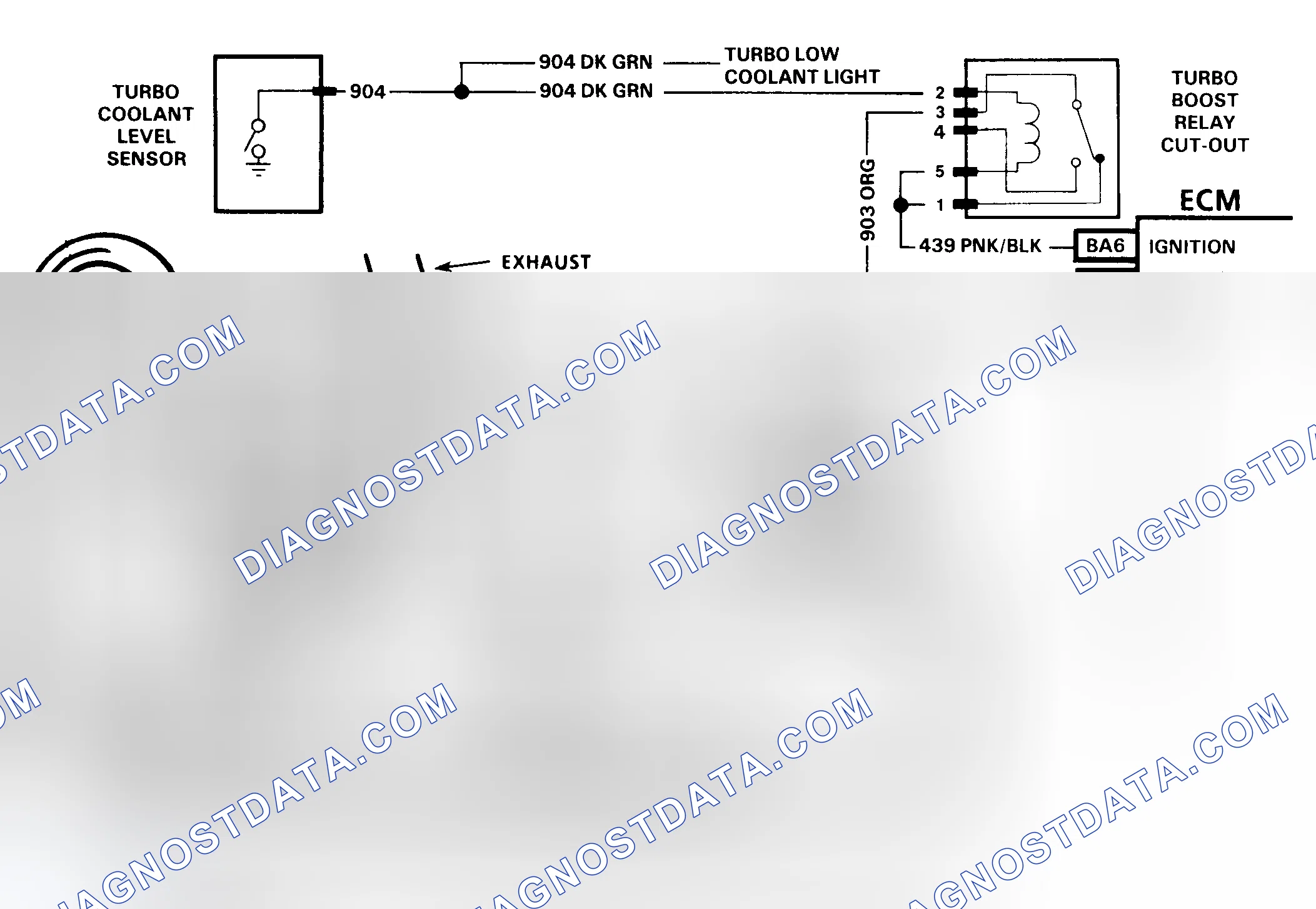 Scheme 126: Code 31 Schematic (4.3L Turbo) Turbo Overboost