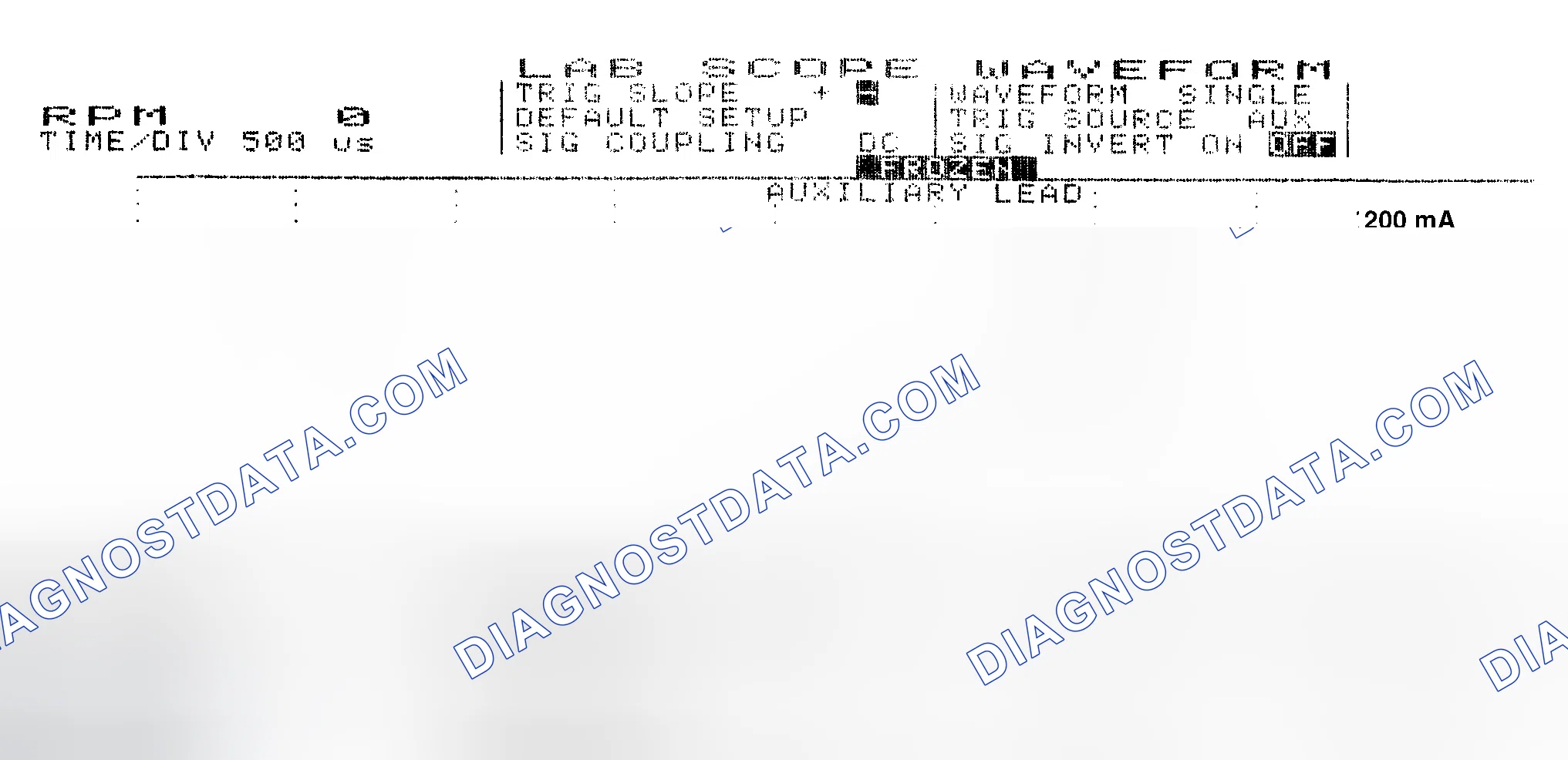 Scheme 17: Single Injector w/Normal Current Flow - Current Pattern
