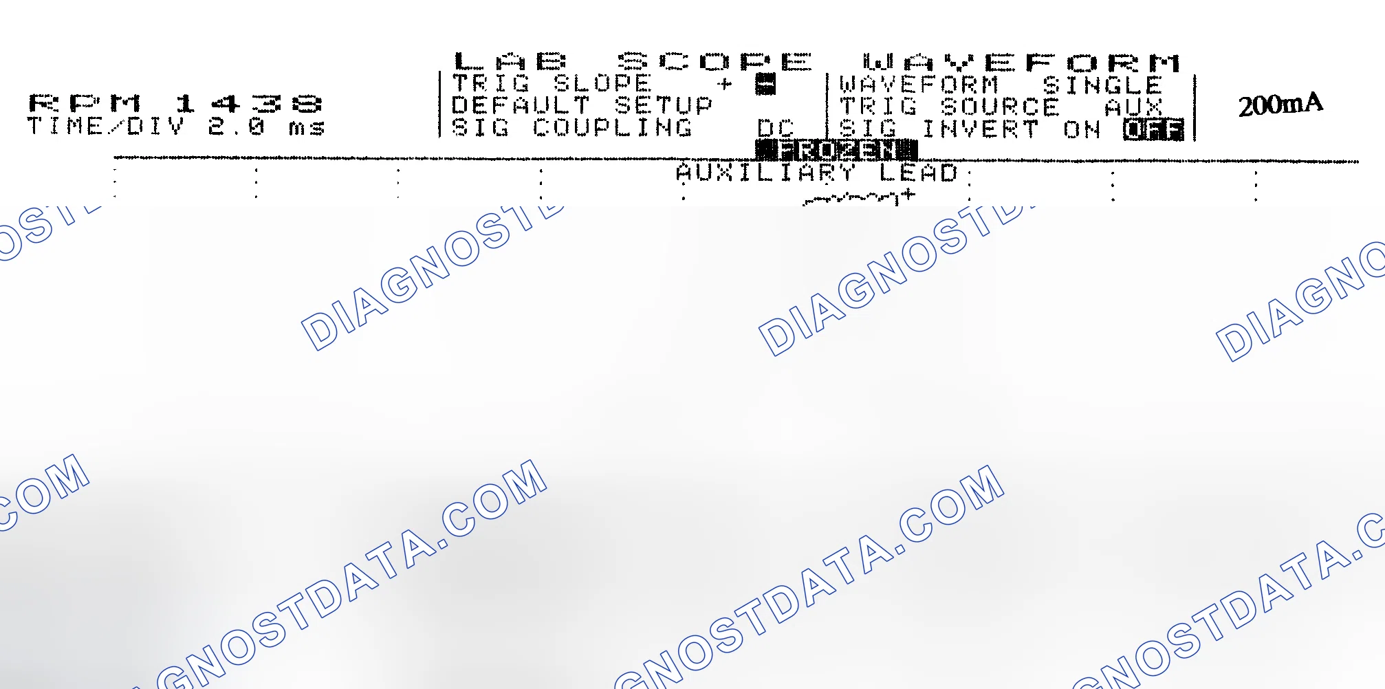Scheme 15: Single Injector w/Normal Current Flow - Current Pattern