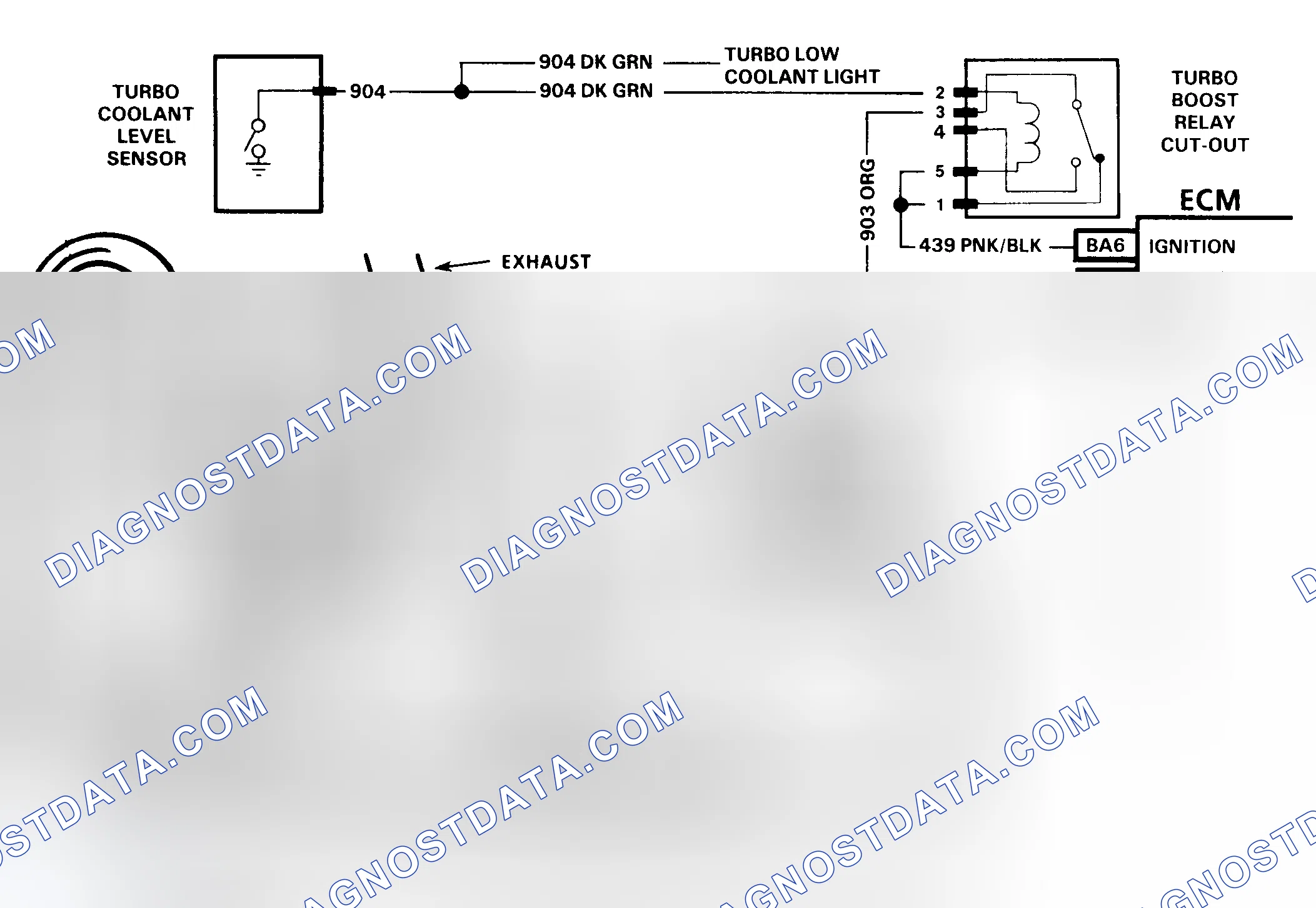 Scheme 71: Code 31 Schematic (4.3L Turbo) Turbo Overboost