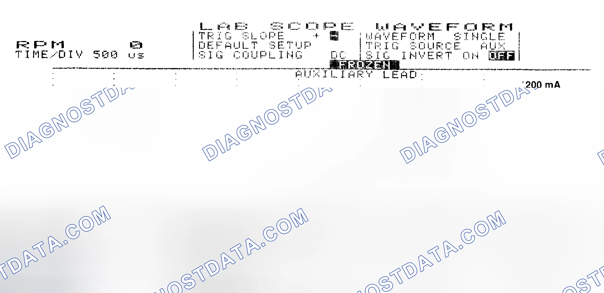 Scheme 17: Single Injector w/Normal Current Flow - Current Pattern