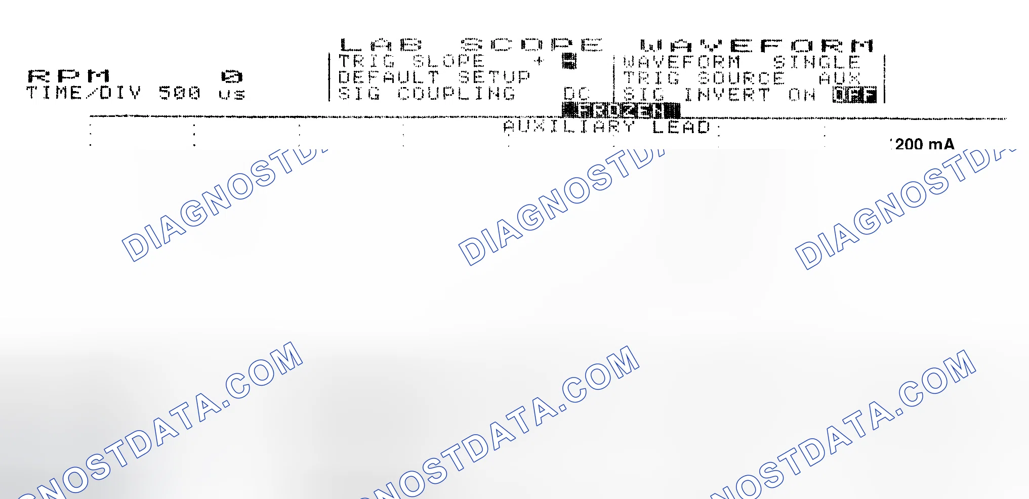 Scheme 17: Single Injector w/Normal Current Flow - Current Pattern