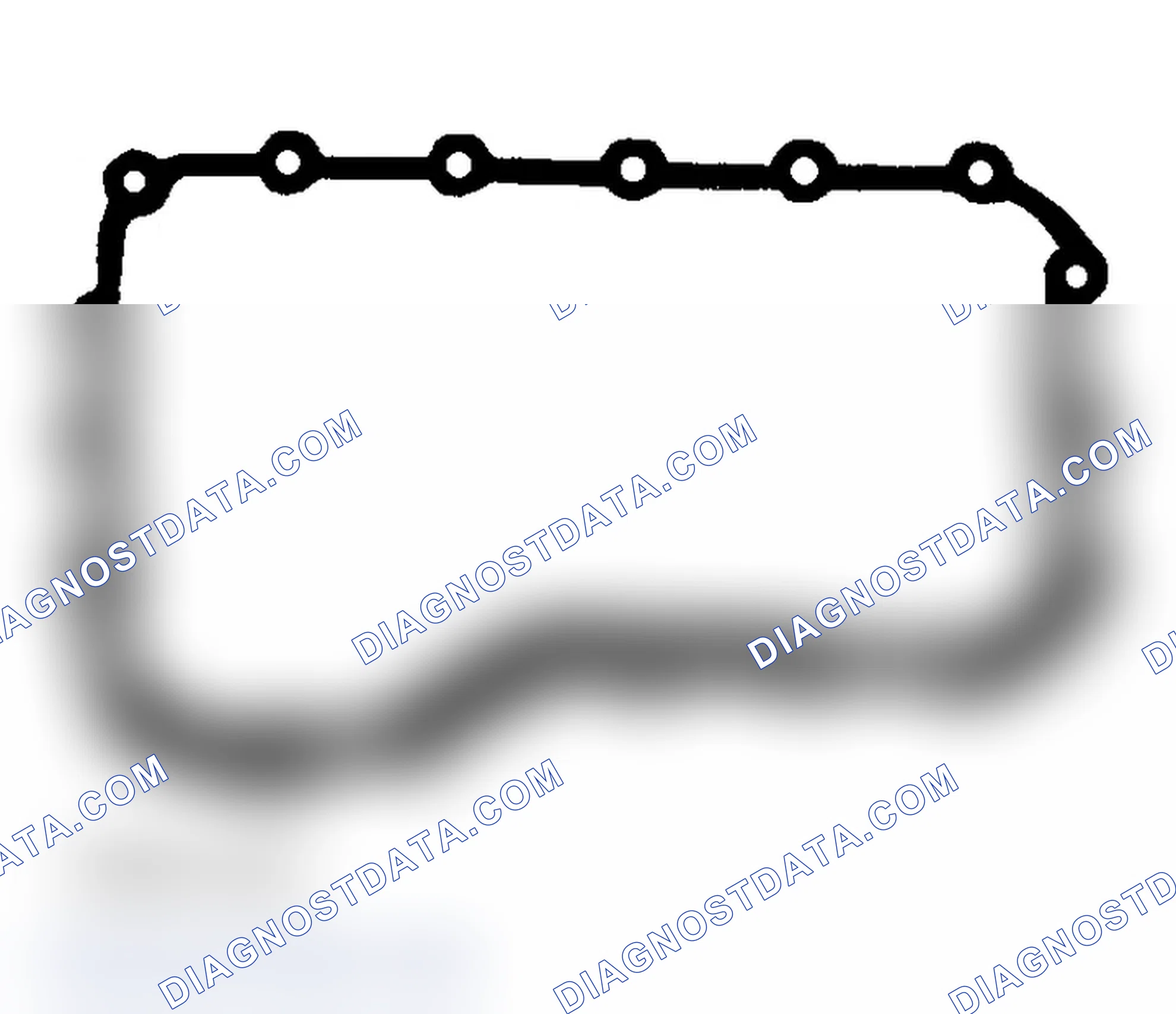 Scheme 32: Identifying Oil Pan Gasket (F4E-III/F4E Type "F")