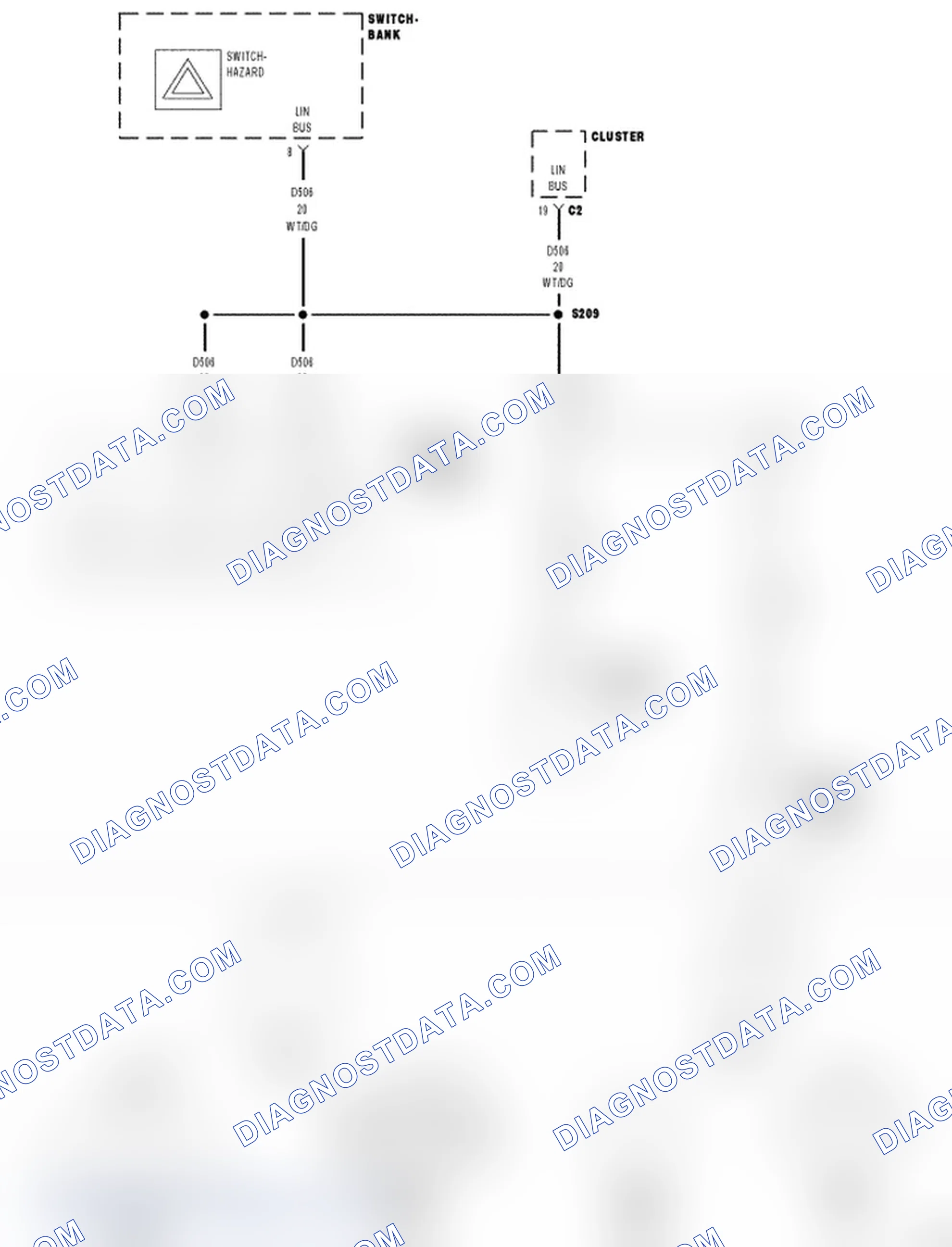 Scheme 396: U1008-LIN 1 BUS