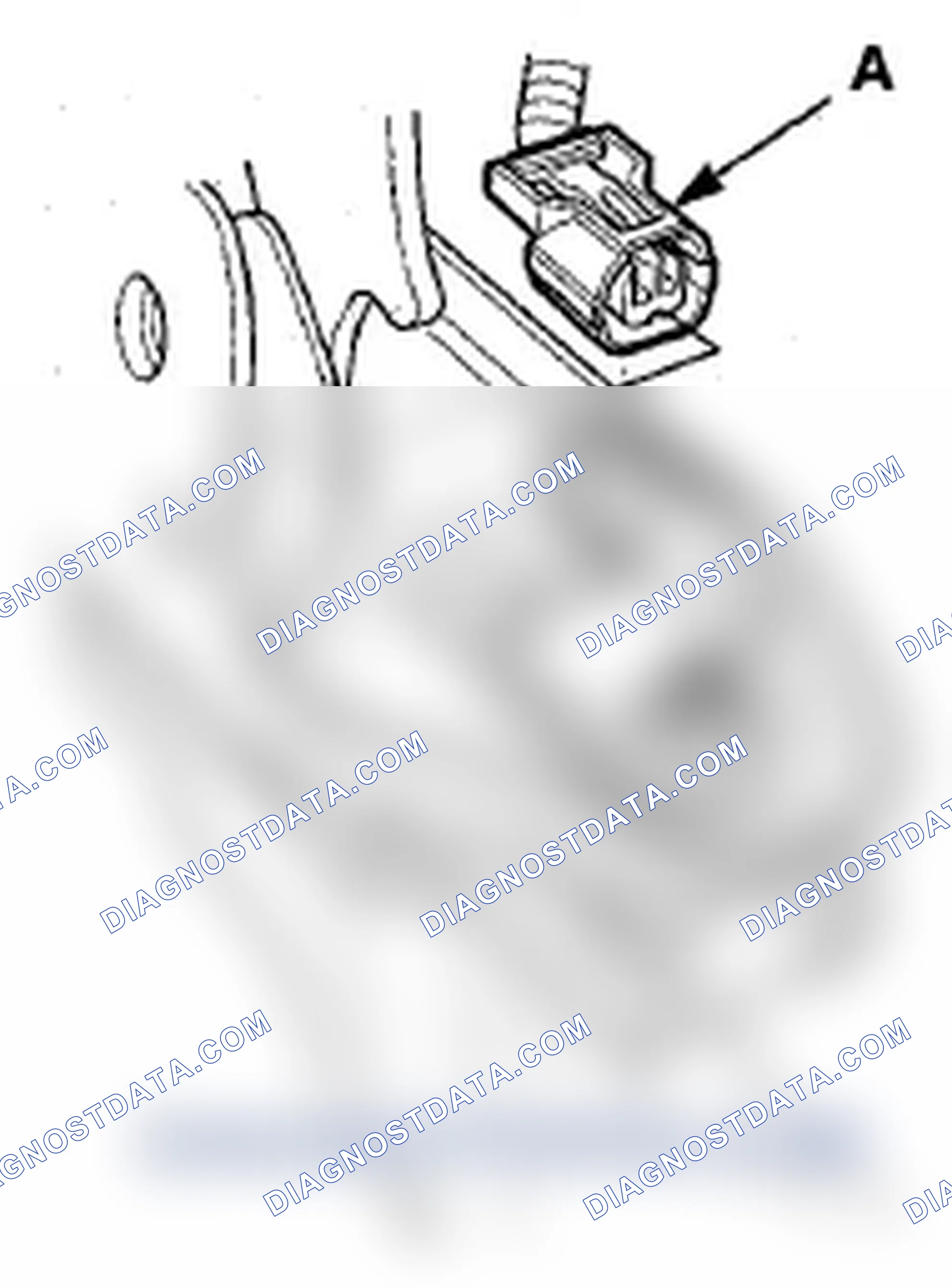 Scheme 431: DTC 71-1x ("x" can be 0 thru 9 or A thru F): Open in the Driver's Seat Position Sensor