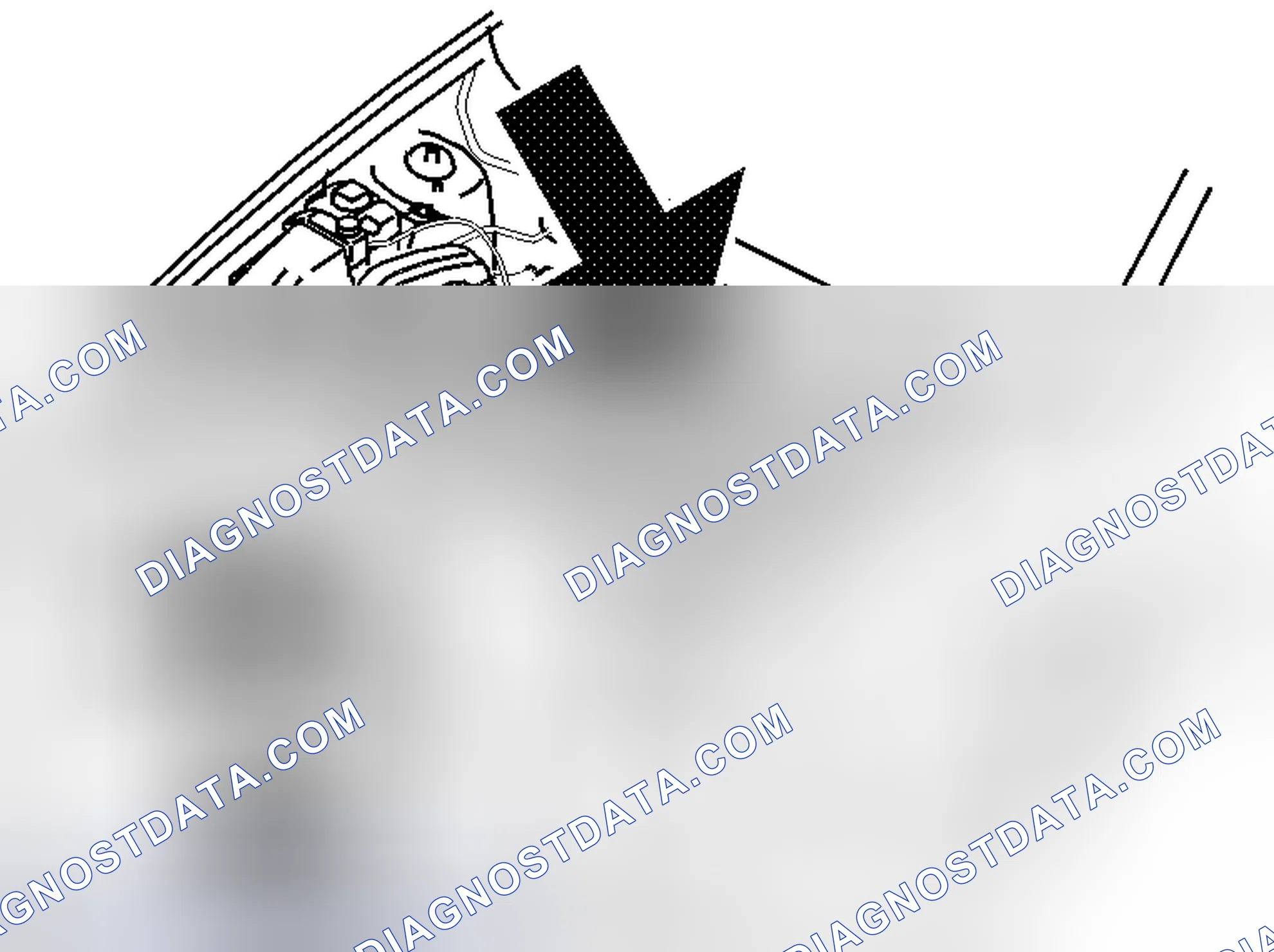 Scheme 179: Removing the mass air flow (MAF) sensor