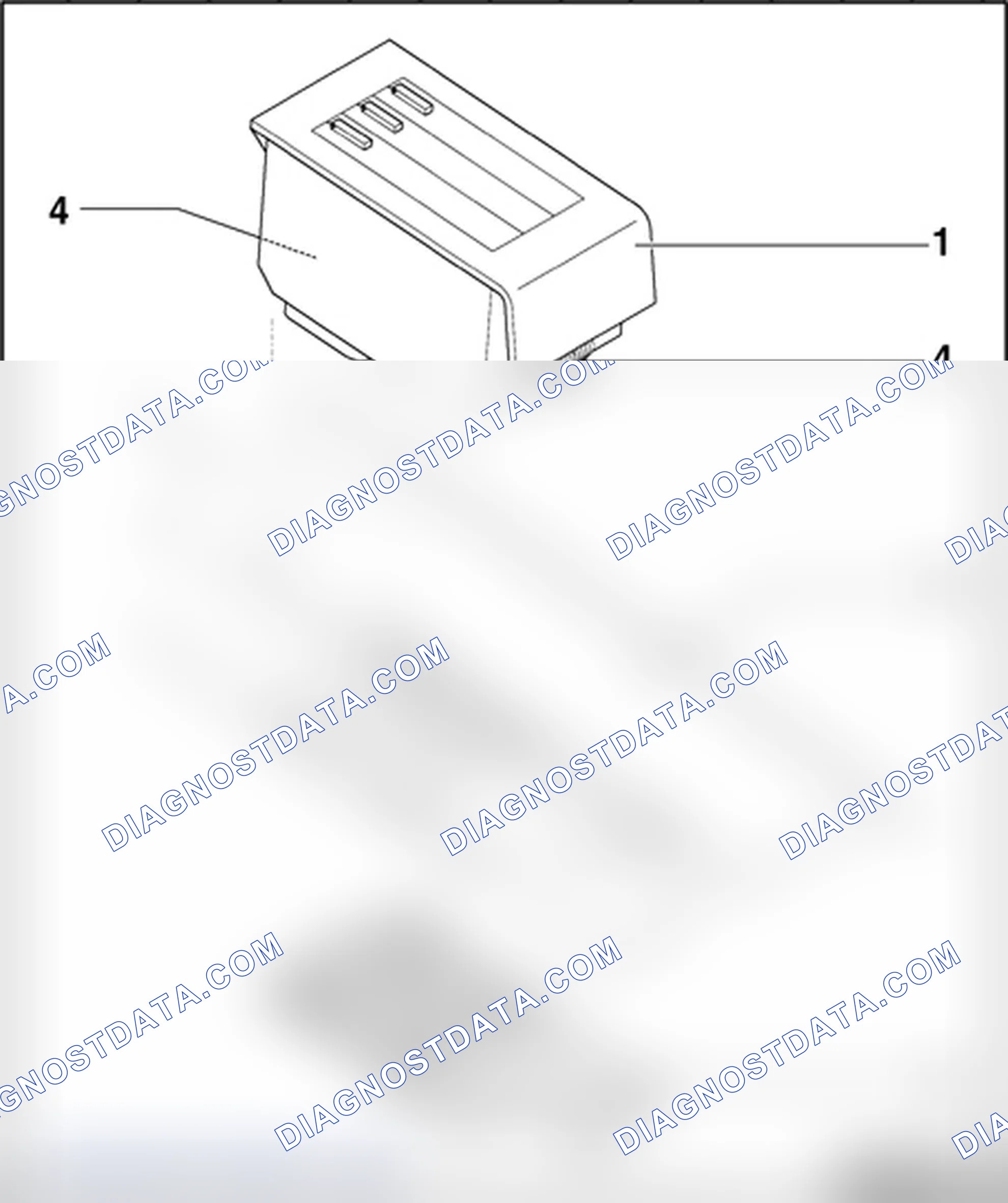 Scheme 17: Cassette tray, assembly overview