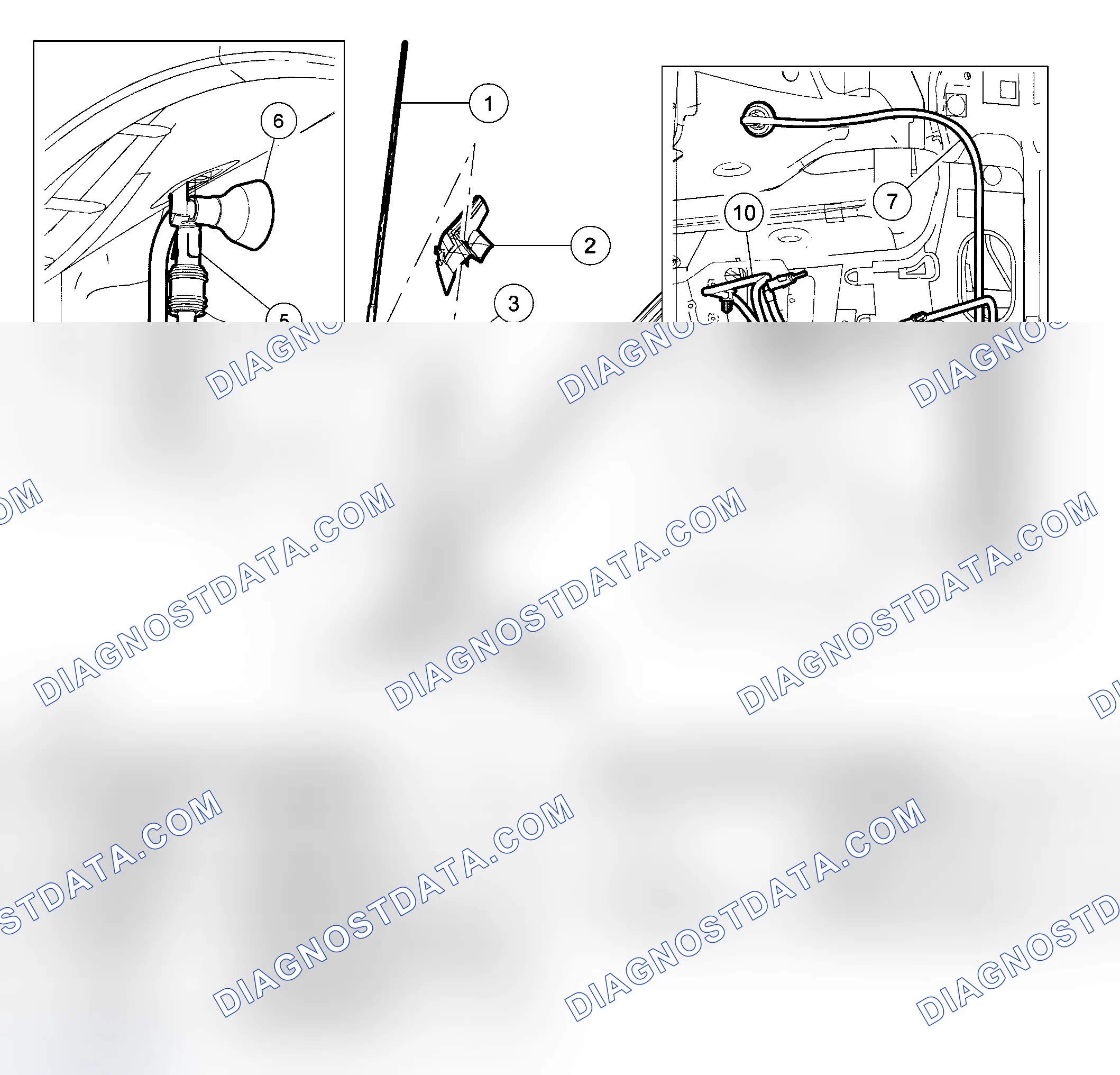 Scheme 40: Antenna and Cable - Exploded View