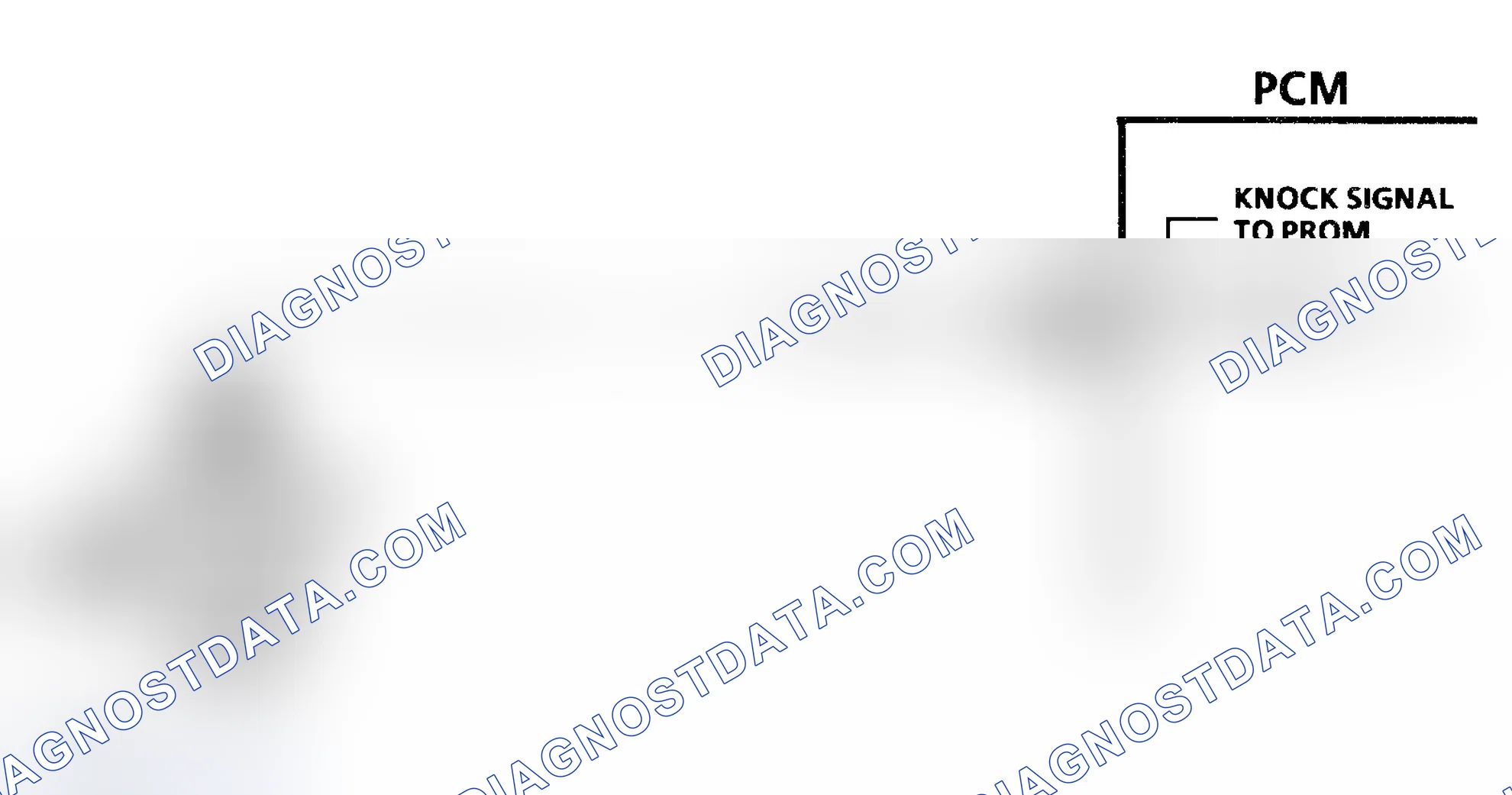 Scheme 29: Code P0325 Schematic (3.8L) Knock Sensor Error (Single Sensor)