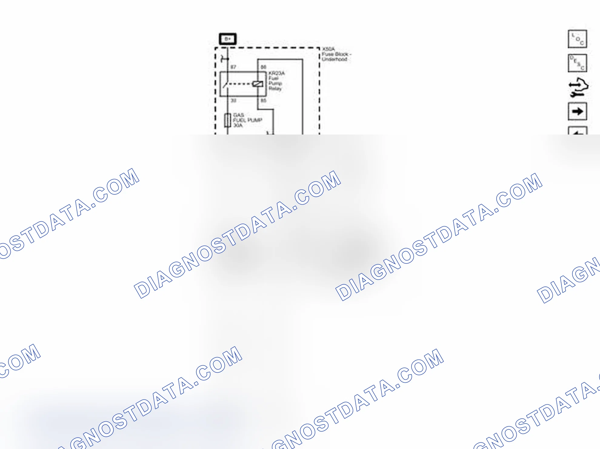 Scheme 8: Fuel Controls - Fuel Pump Controls