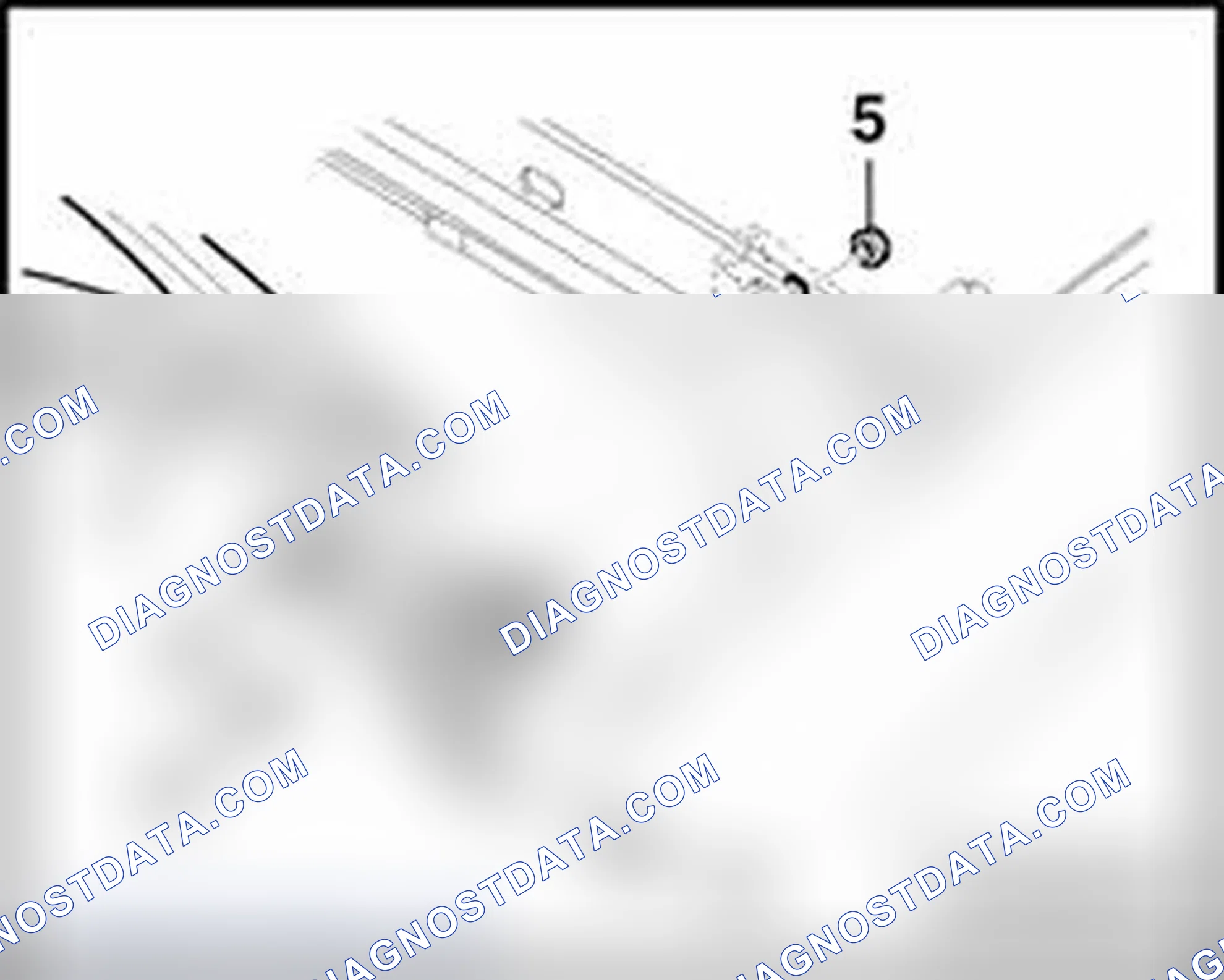 Scheme 20: Removing and installing tailgate hinge