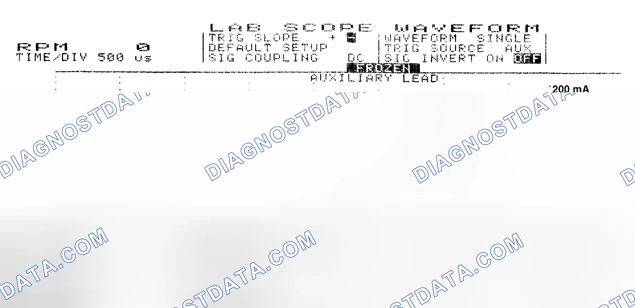 Scheme 17: Single Injector w/Normal Current Flow - Current Pattern