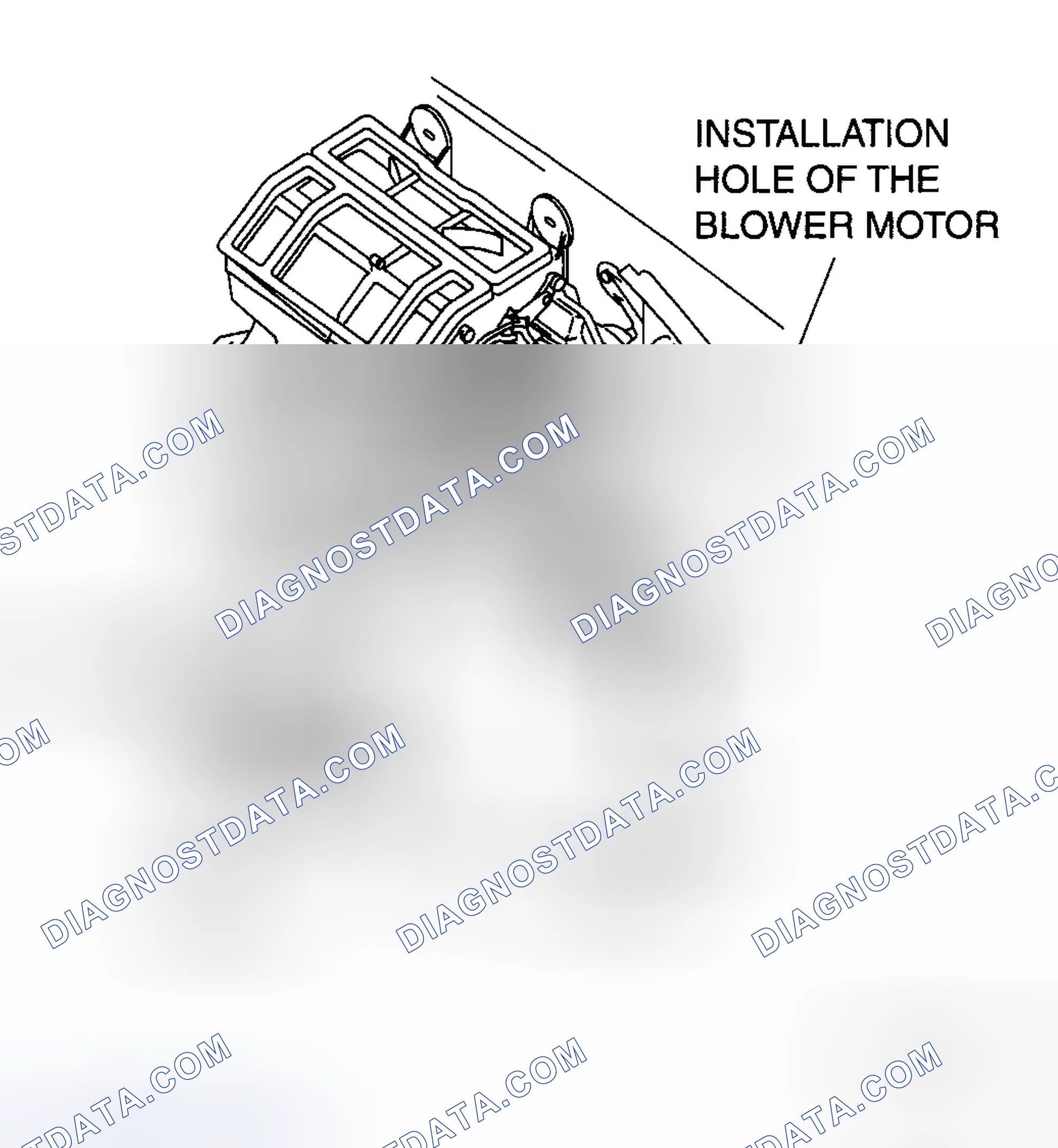 Scheme 124: BLOWER UNIT REMOVAL/INSTALLATION [L3 WITH TC]
