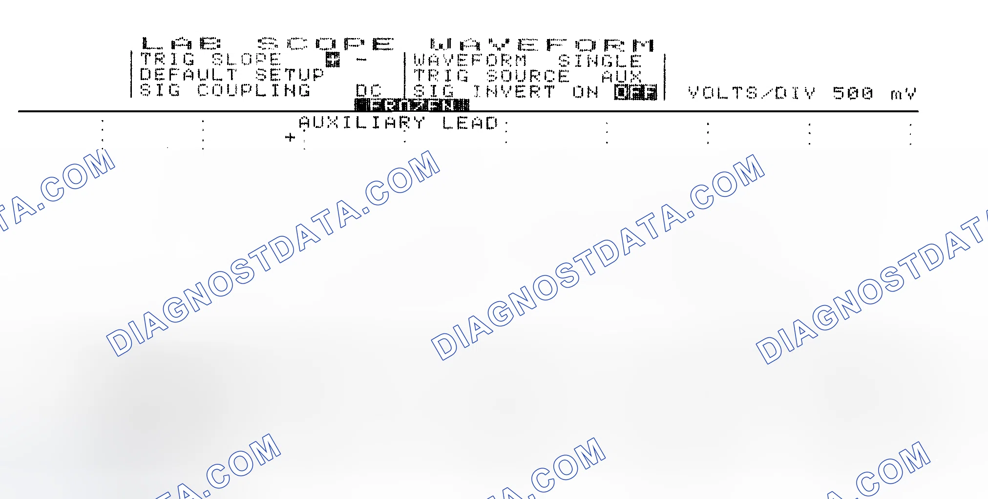 Scheme 14: Single Injector w/Excessive Current Flow - Current Pattern