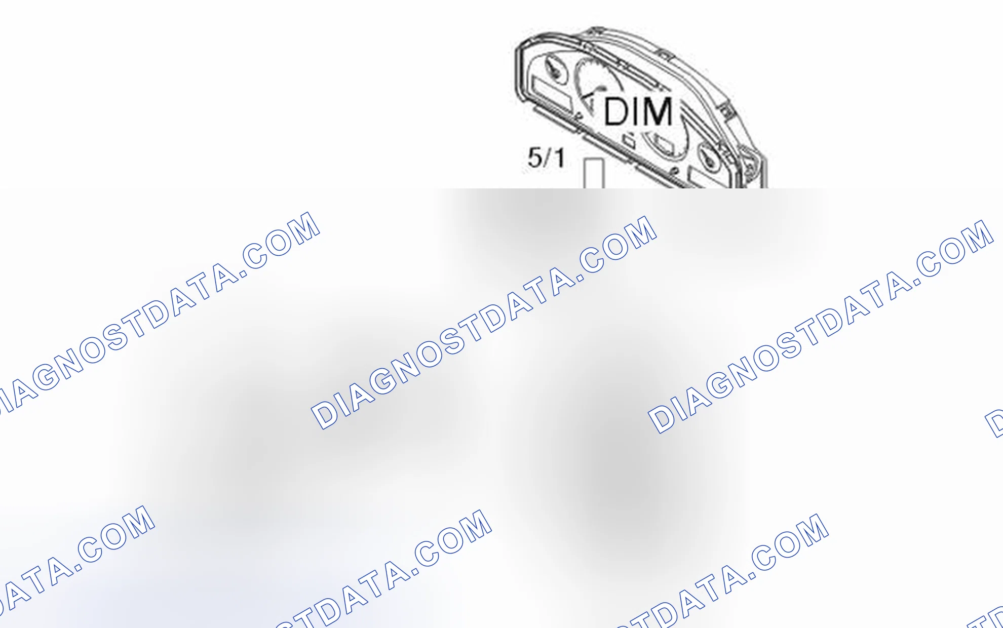 Scheme 42: Engine coolant temperature (ECT) gauge