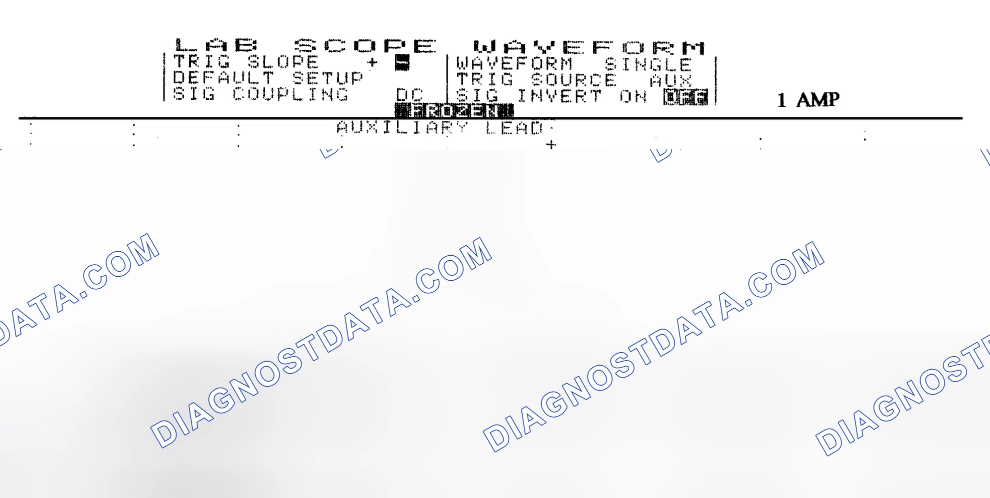 Scheme 20: Single Injector w/Normal Current Flow - Current Pattern