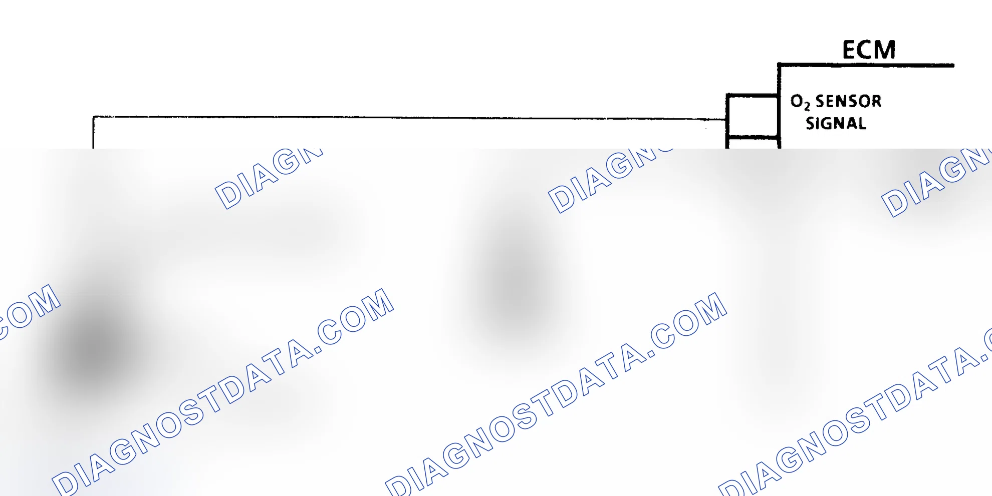 Scheme 4: Code 13 Schematic (3.1L) Open Oxygen Sensor Circuit