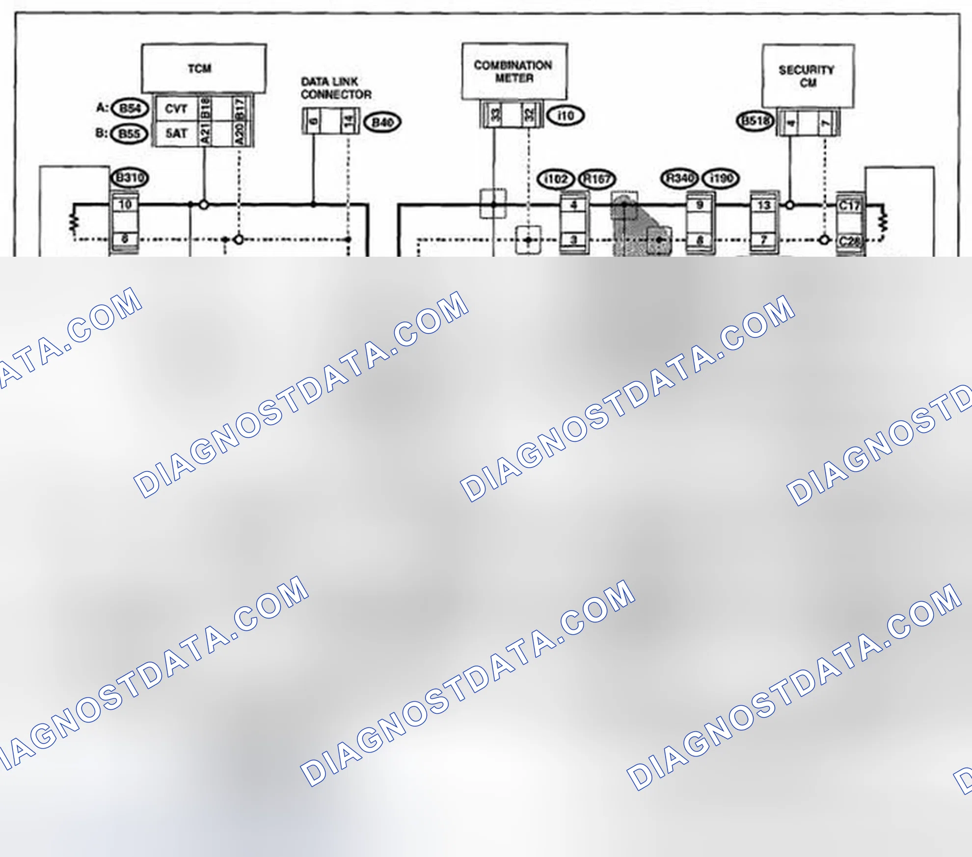 Scheme 20: 56 - 64 ohms (ELECTRONIC PARKING CM)