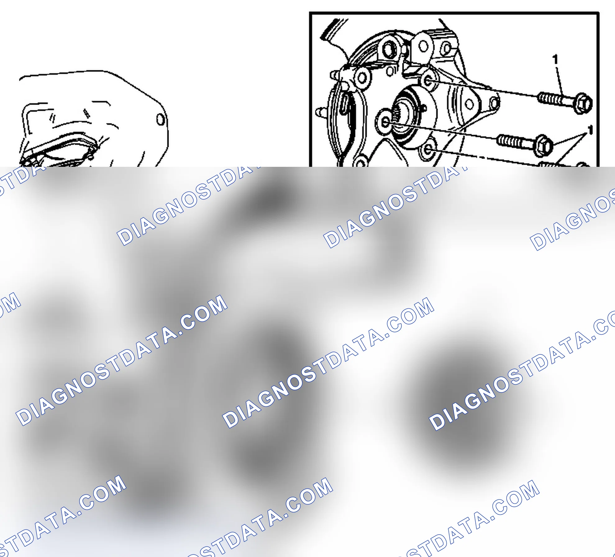 Scheme 1: Rear Wheel Bearing and Hub Replacement