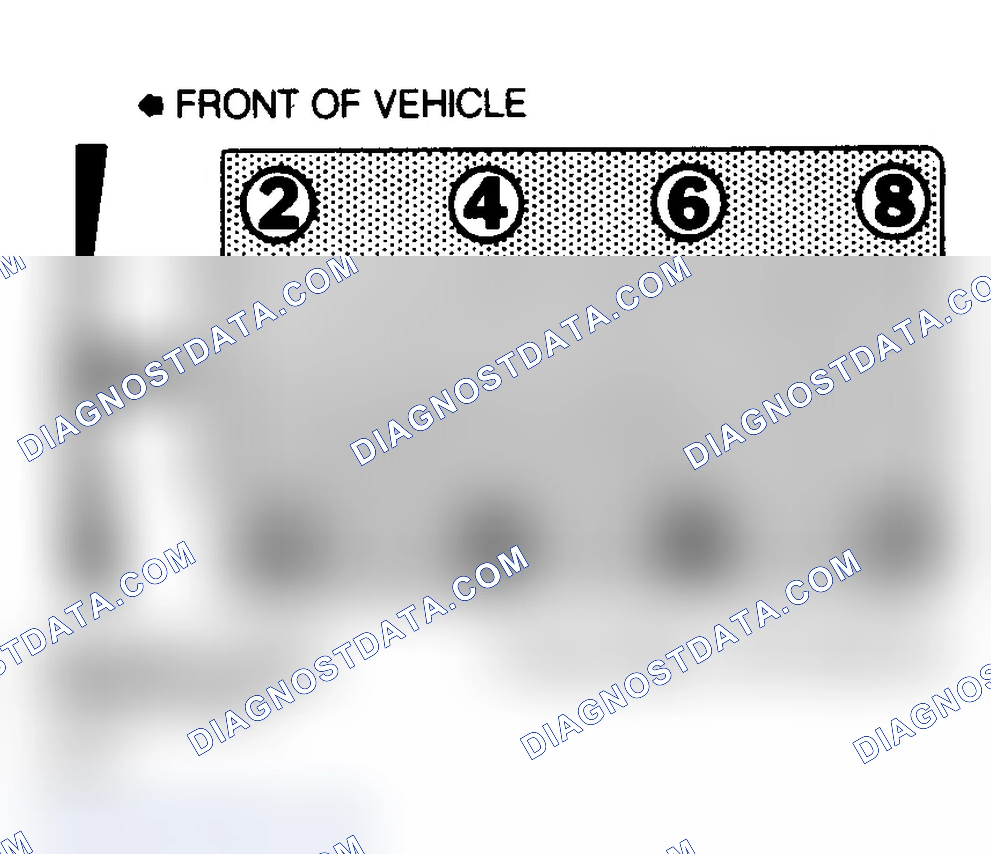 Scheme 3: Firing Order (6.5L Diesel)