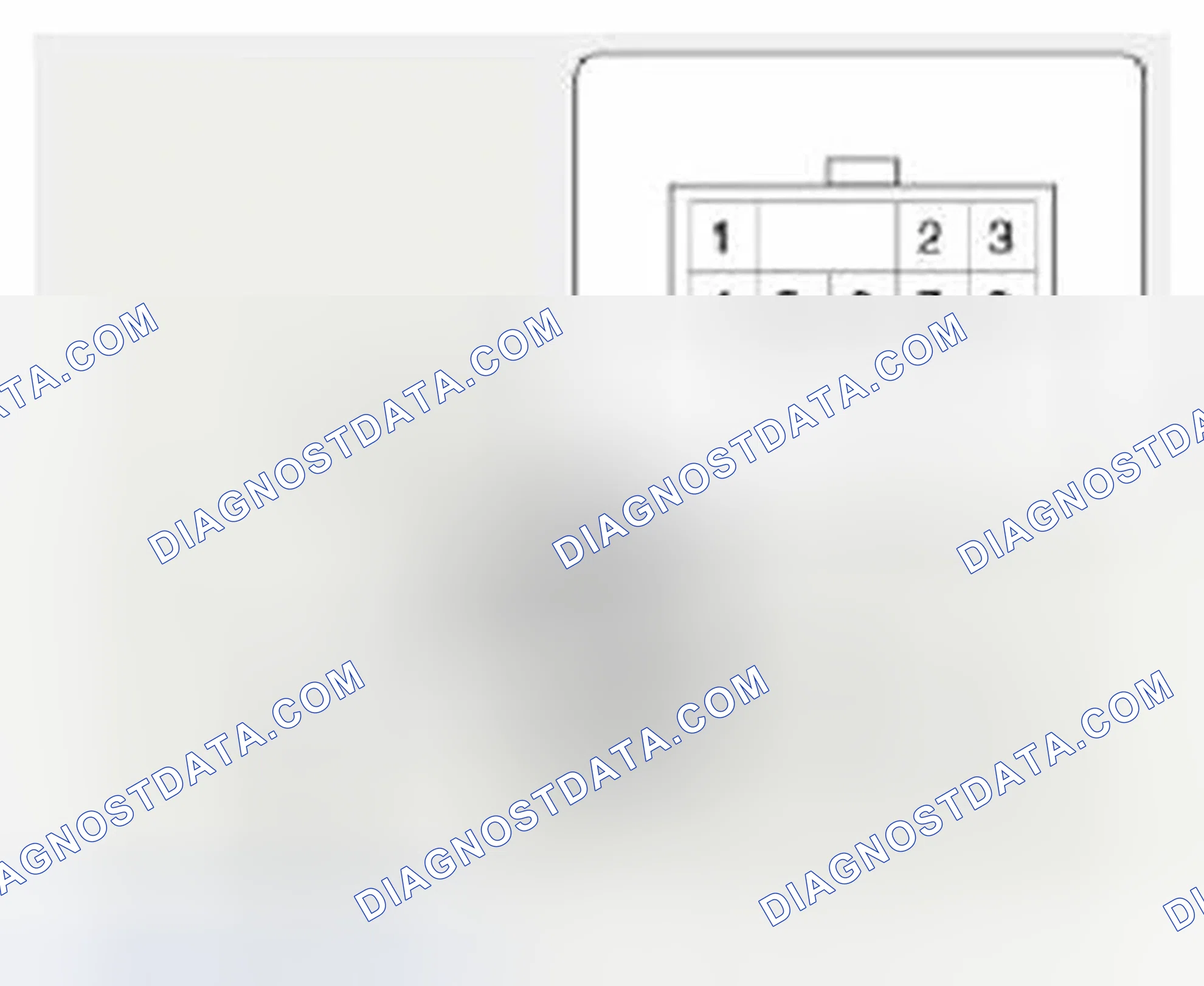 Scheme 19: Passenger Power Window Switch Inspection