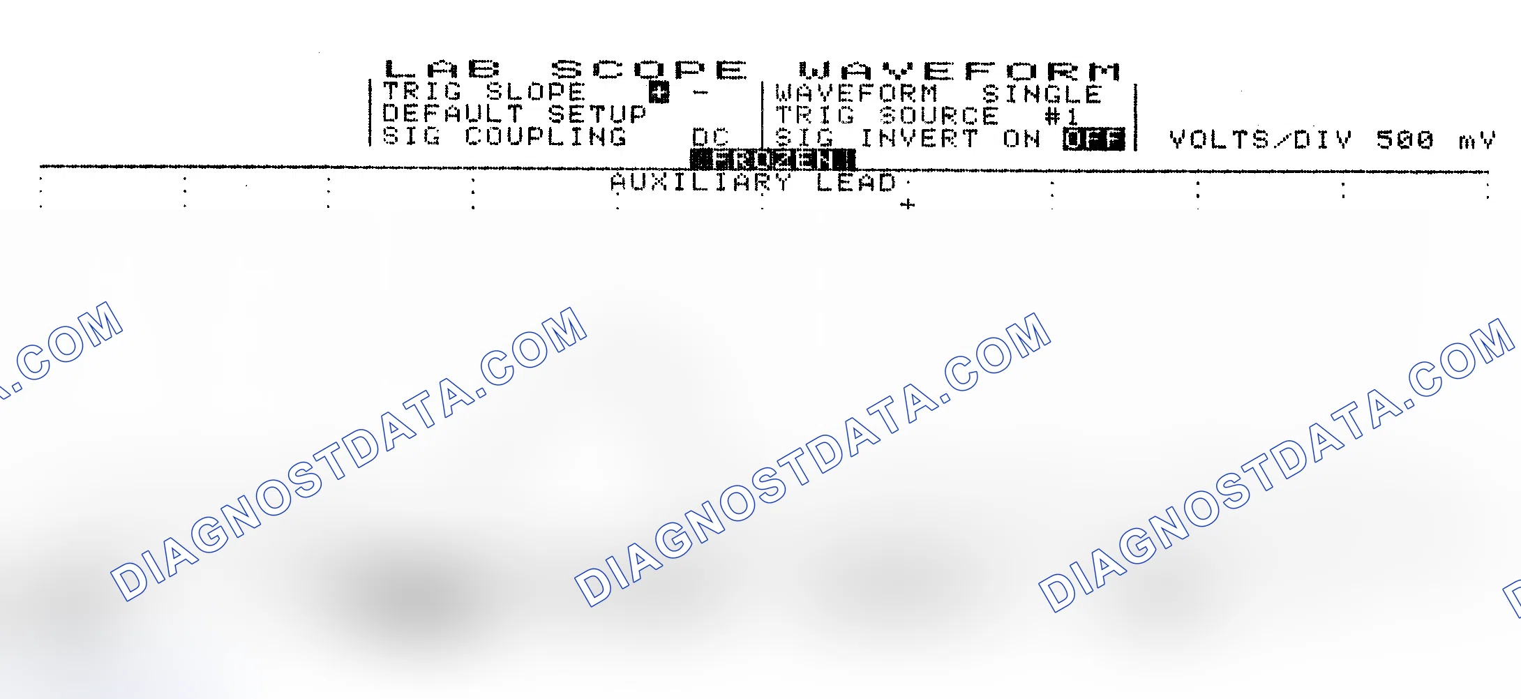 Scheme 10: Single Injector w/Excessive Current Flow - Current Pattern