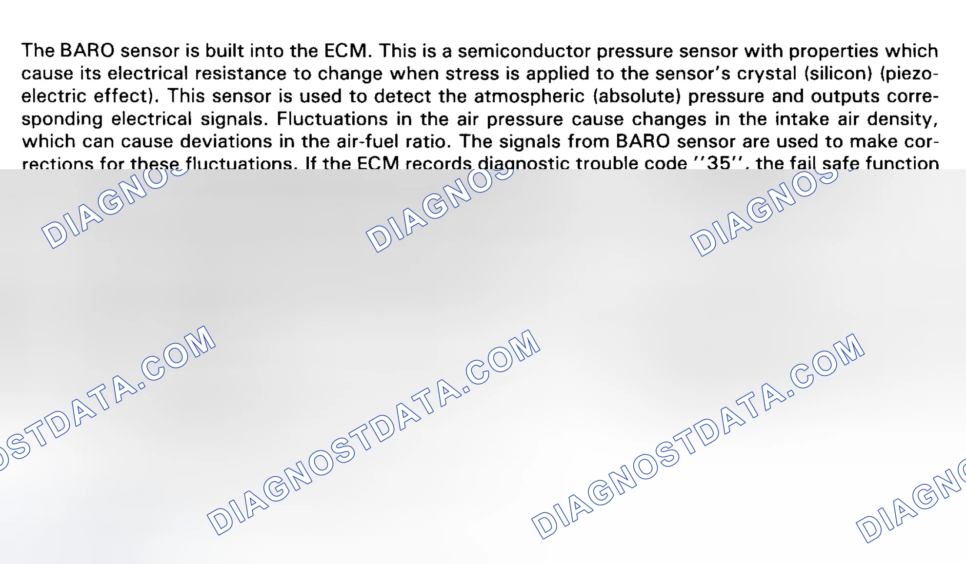 Scheme 48: Code 35 Flow Chart Barometric Pressure Sensor Circuit