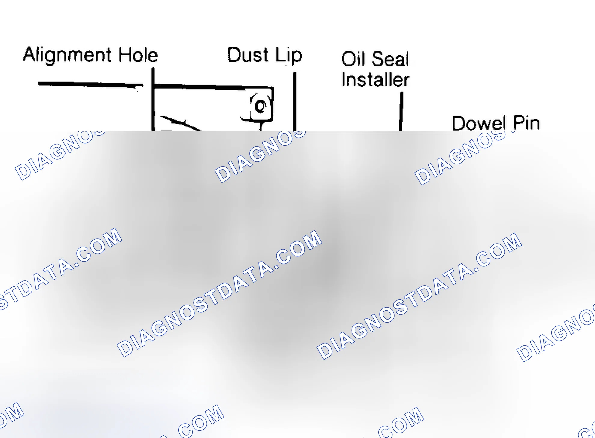 Scheme 10: Installing Typical One-Piece Oil Seal