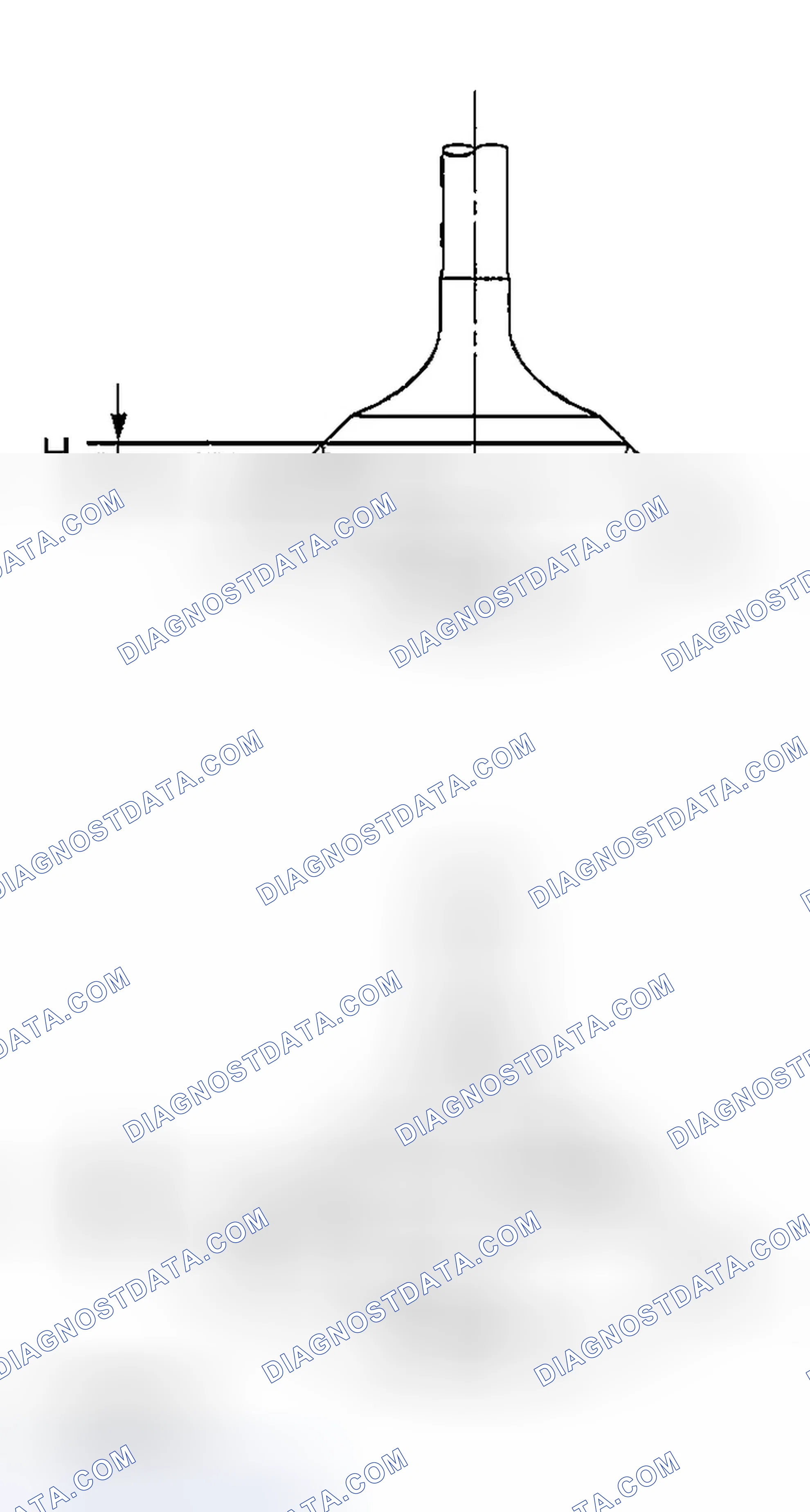 Scheme 245: INTAKE AND EXHAUST VALVE