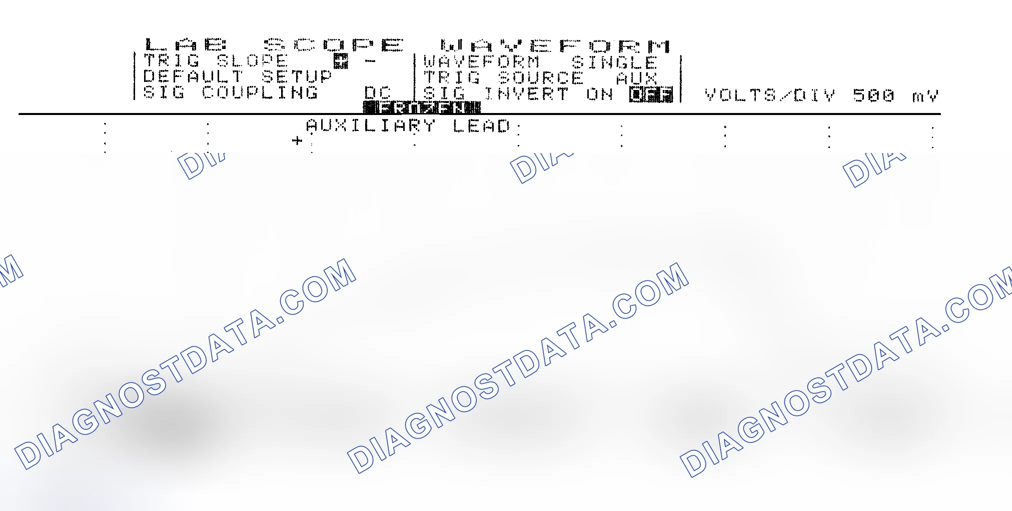 Scheme 14: Single Injector w/Excessive Current Flow - Current Pattern