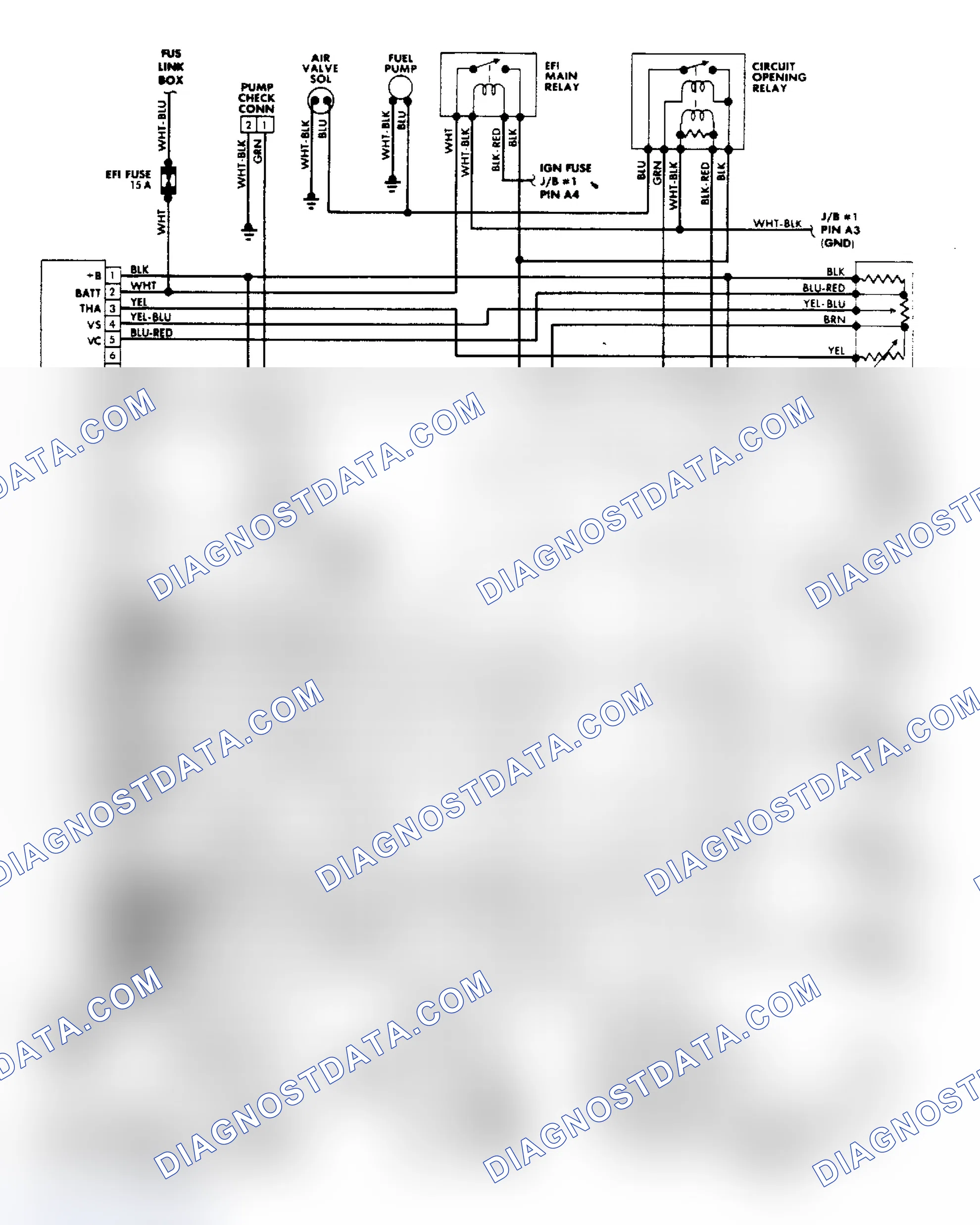 Scheme 59: EFI/TCCS Wiring Diagram (Van)