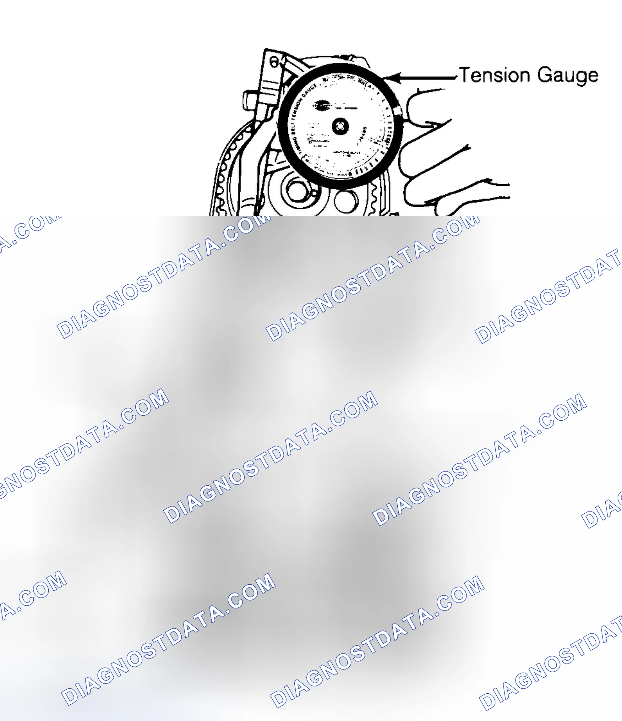 Scheme 3: Adjusting Typical Timing Belt Tension