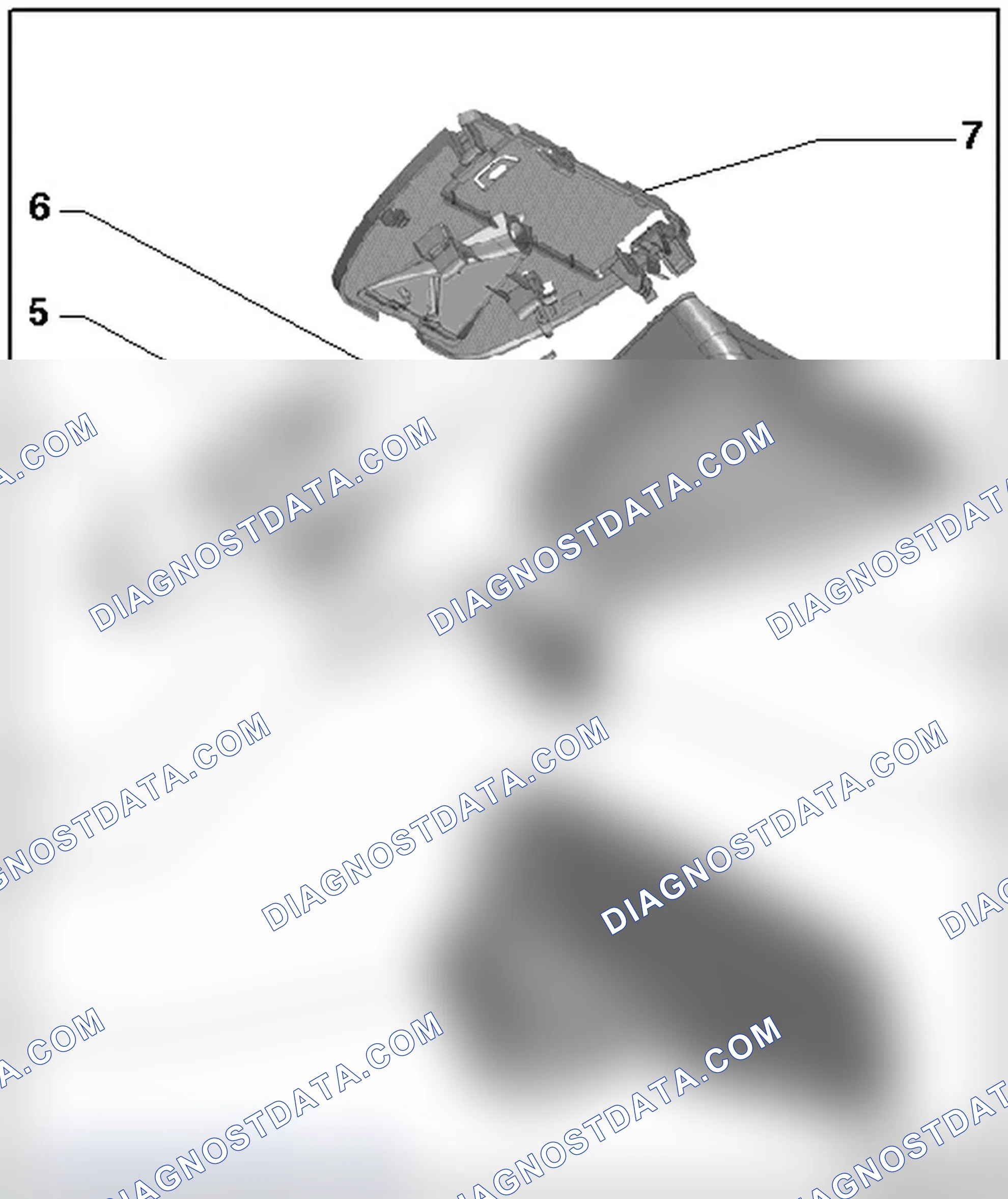 Scheme 370: INTERIOR REARVIEW MIRROR WITH LANE ASSIST OVERVIEW
