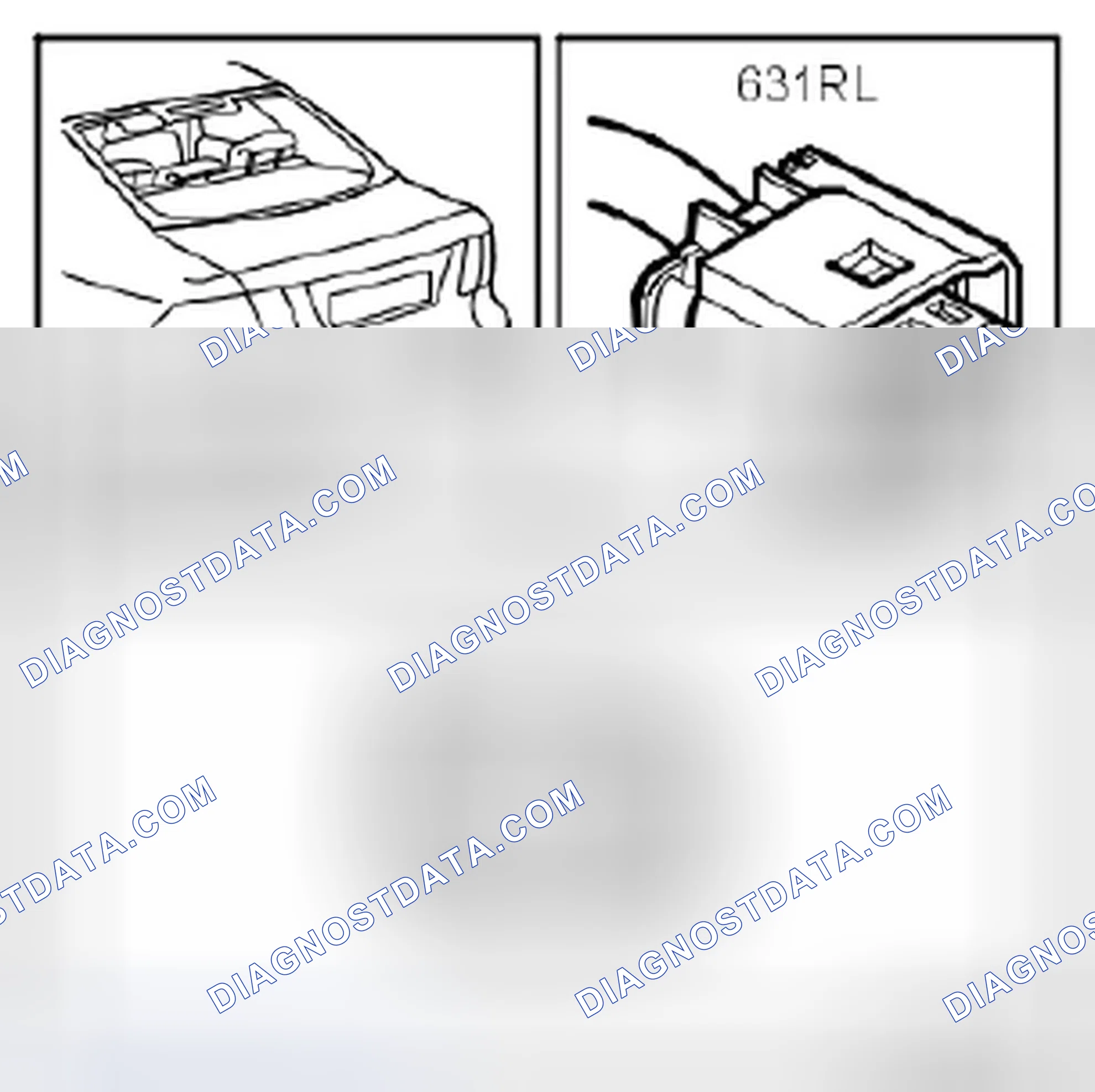 Scheme 58: Ultrasound Distance Sensor, Outer Left (631RL)