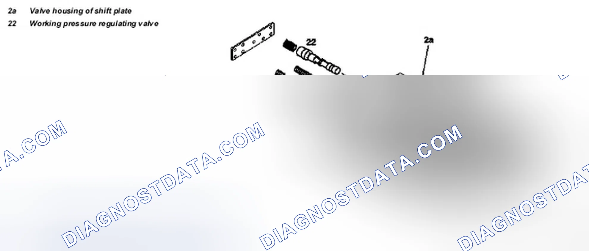 Scheme 316: Working pressure regulating valve, location/task/function - GF27.60-P-5131G